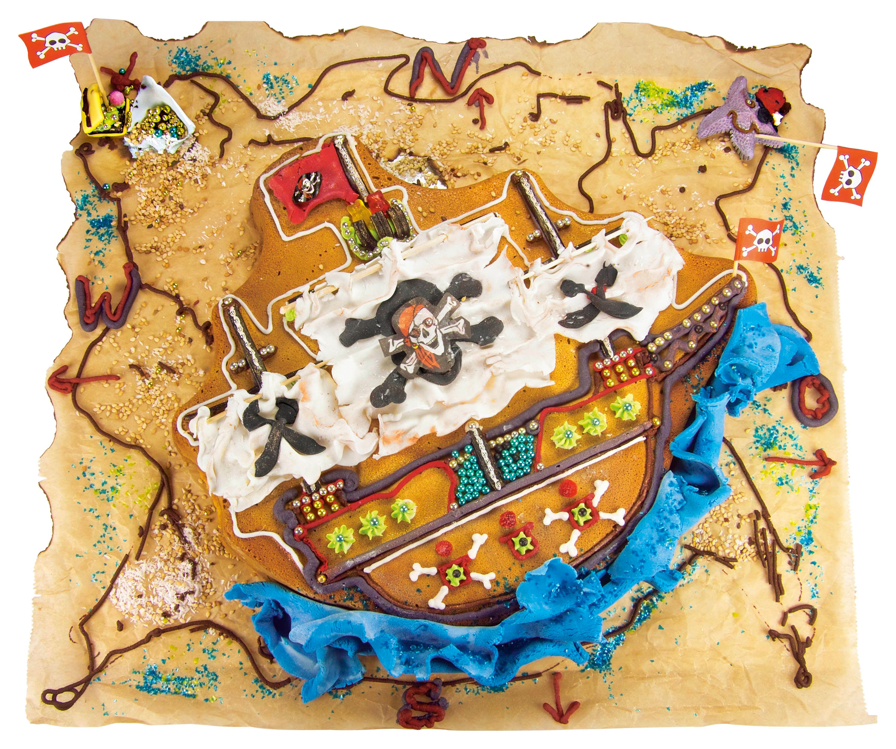 Städter - KIDS Backform Schatzsucher Piratenschiff