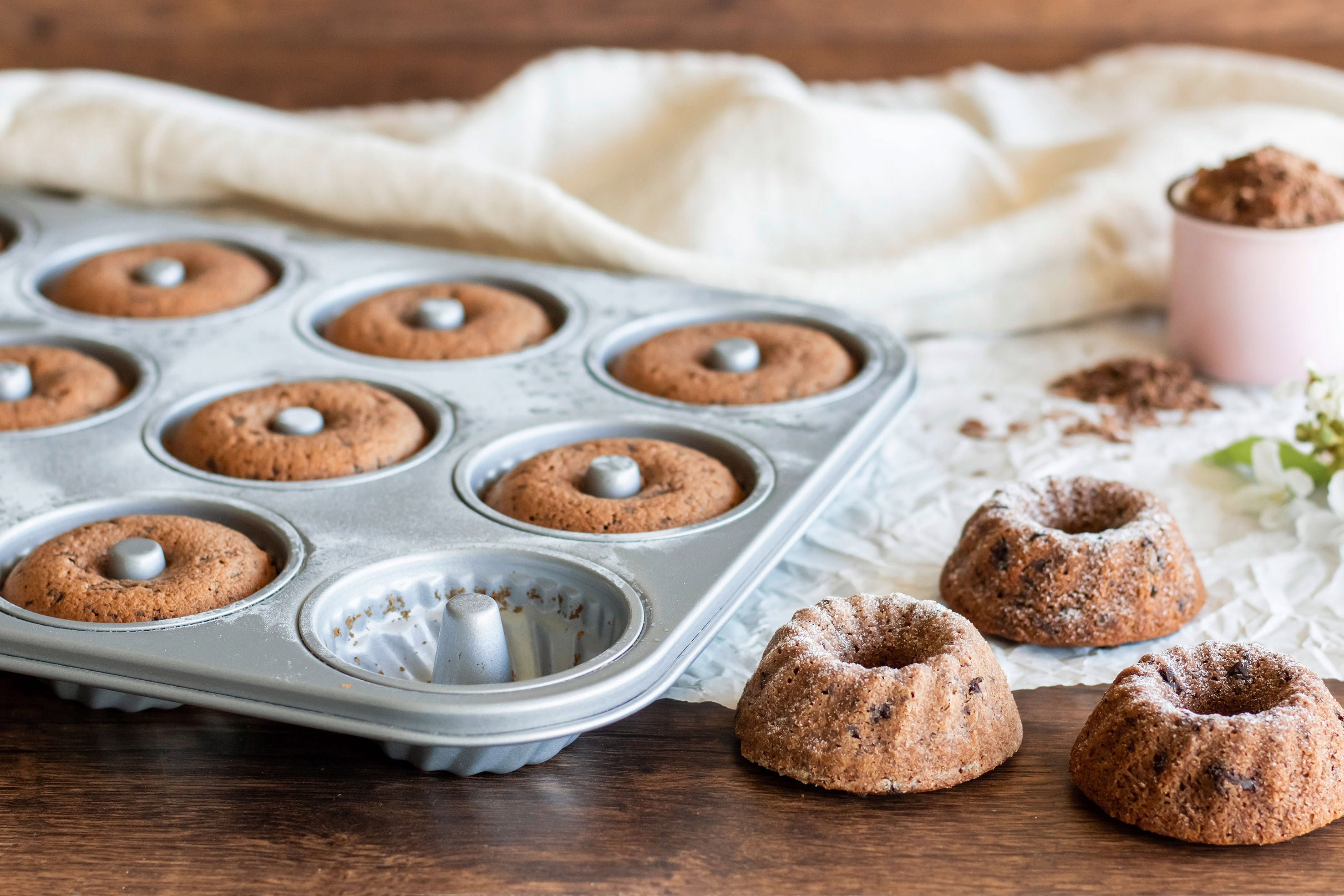 Städter - Mini-Gugelhupfform