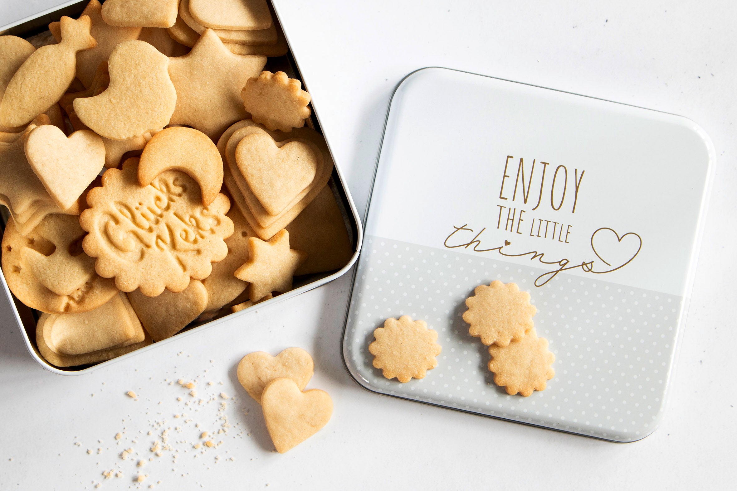 Städter - Gebäckdose "Enjoy the little things“ | 16,5 cm