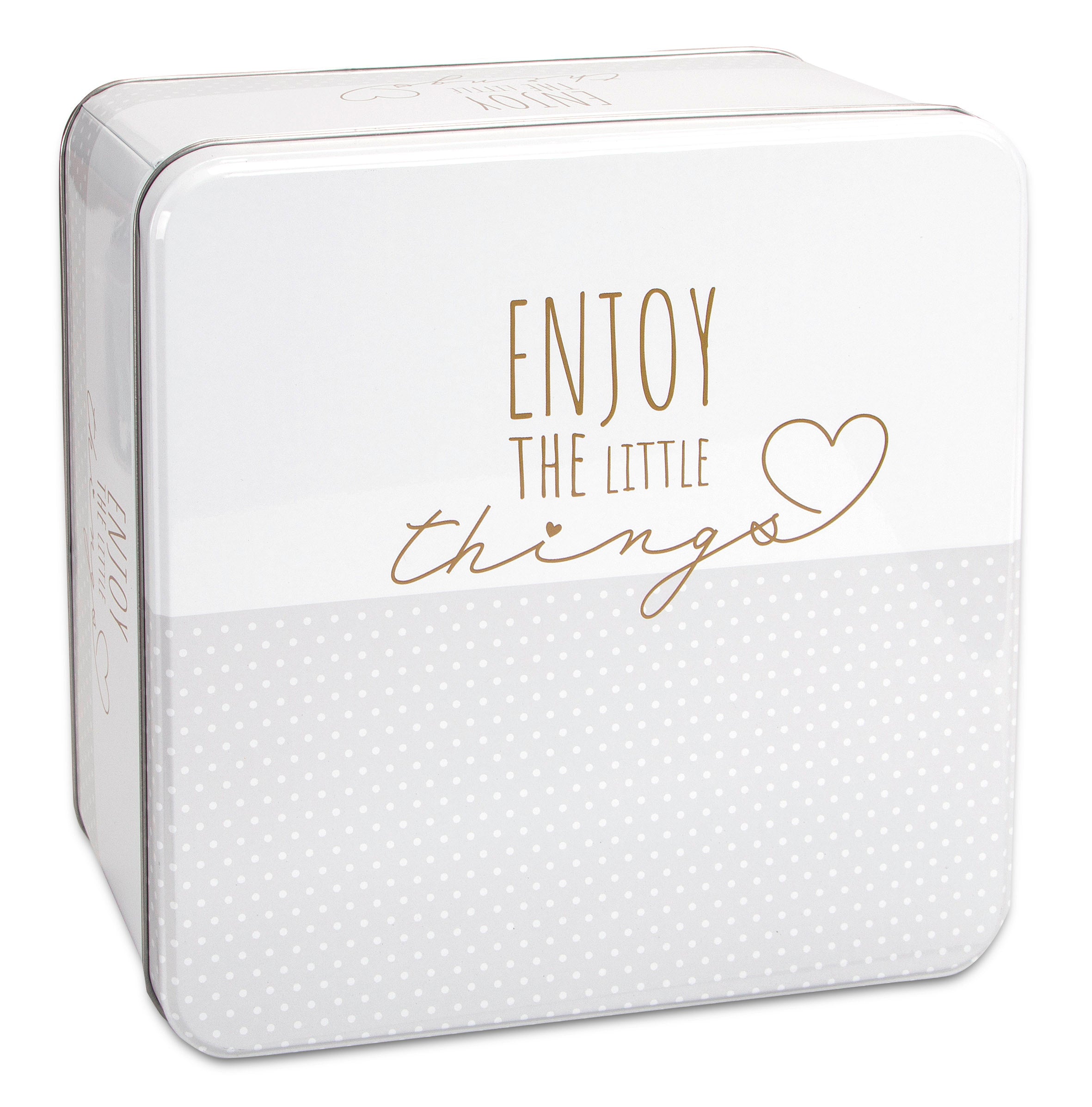 Städter - Gebäckdose "Enjoy the little things“ | 21 cm