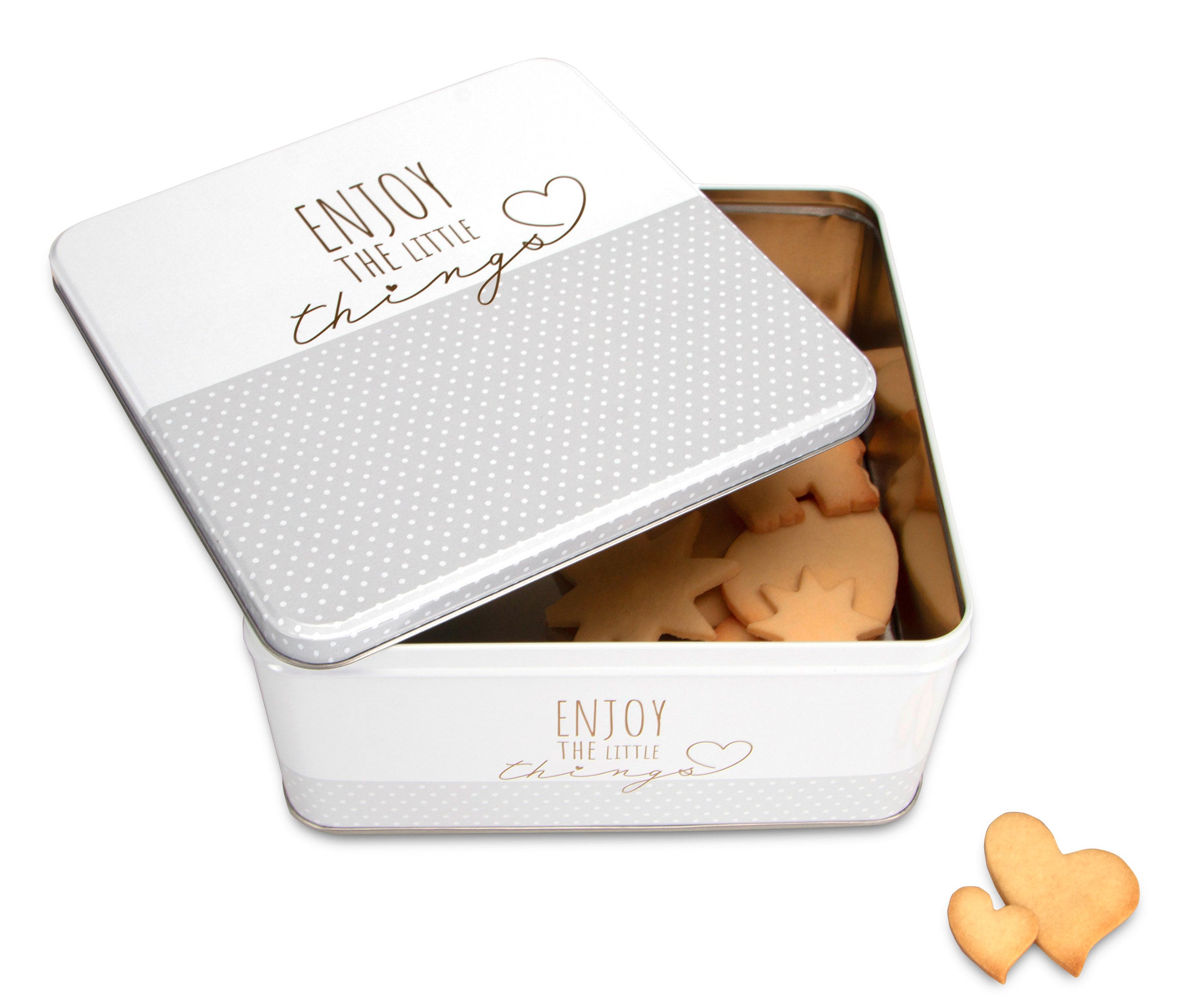 Städter - Gebäckdose "Enjoy the little things“ | 21 cm