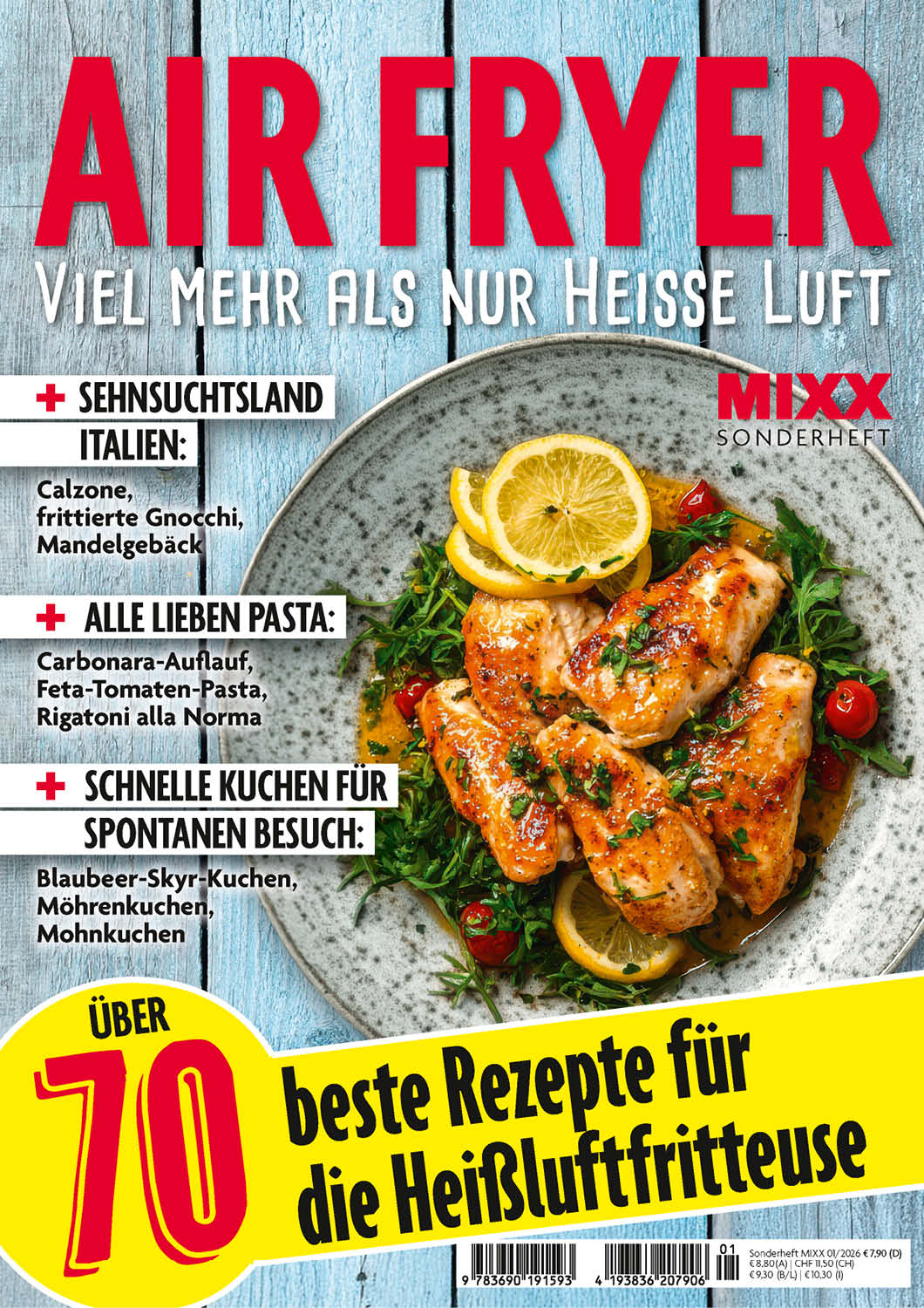 Zeitschrift MIXX Sonderheft AIR FRYER - Ausgabe 01/2026