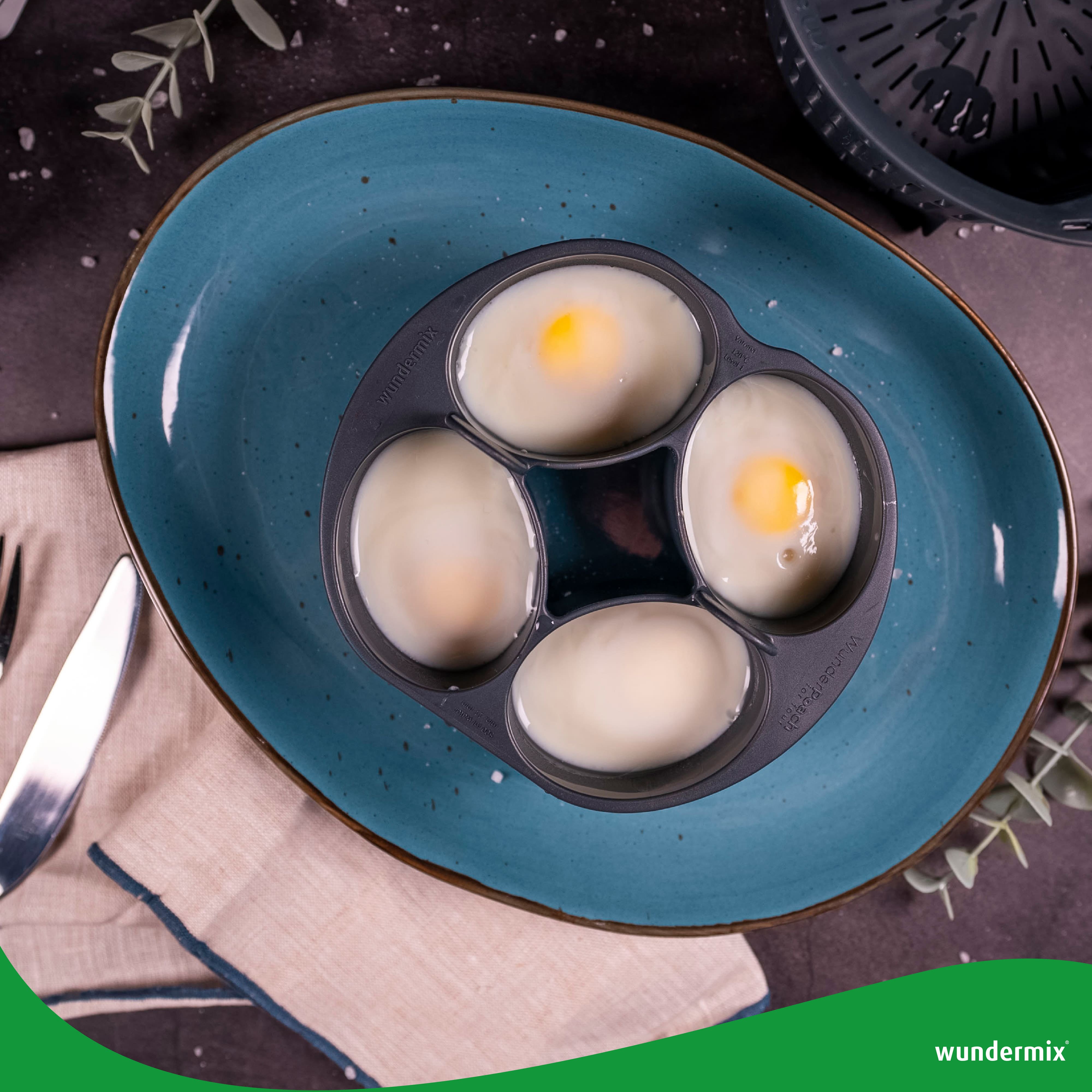 WunderPoach® for four | Pochiereinsatz für Thermomix, Monsieur Cuisine, Cookit