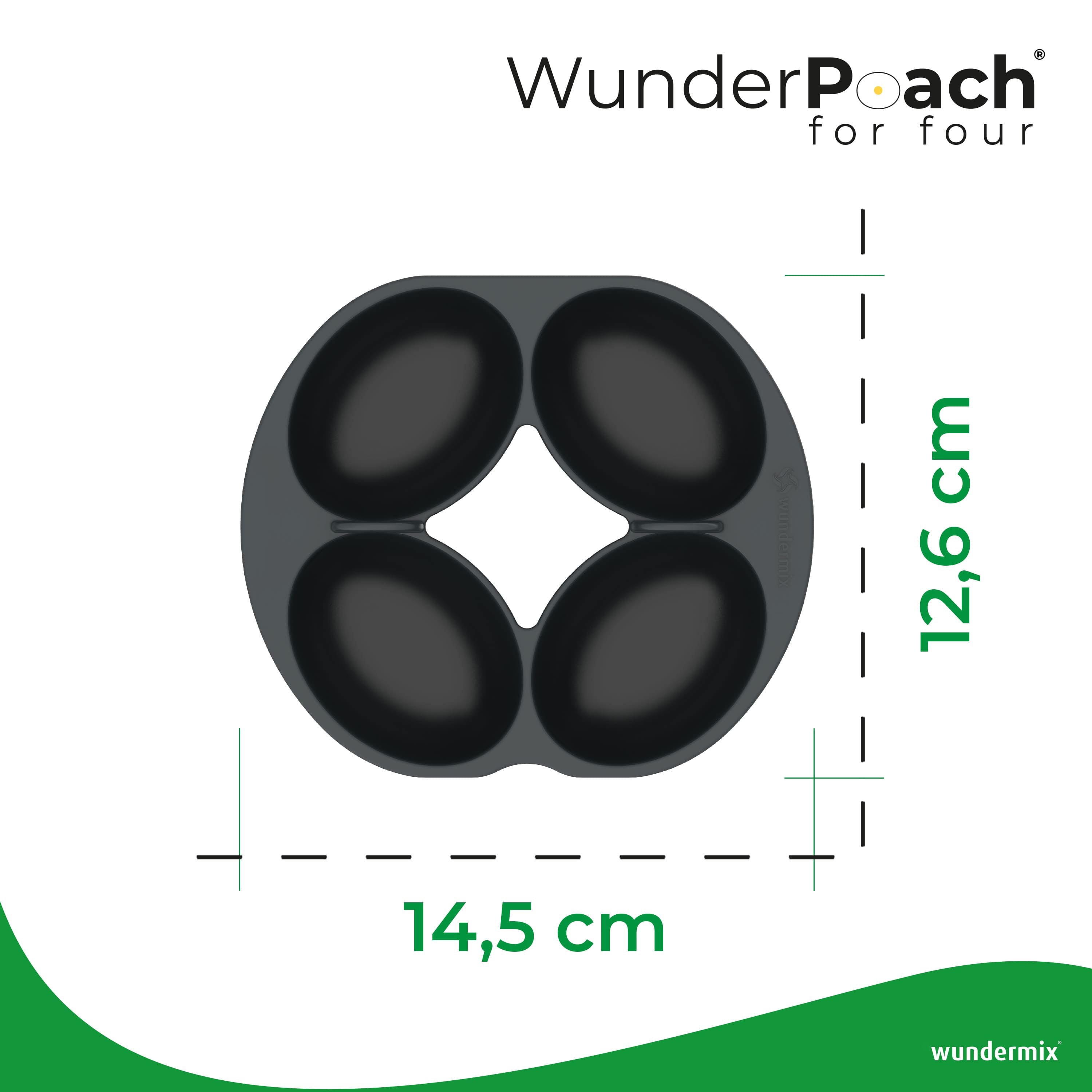 WunderPoach® for four | Pochiereinsatz für Thermomix, Monsieur Cuisine, Cookit