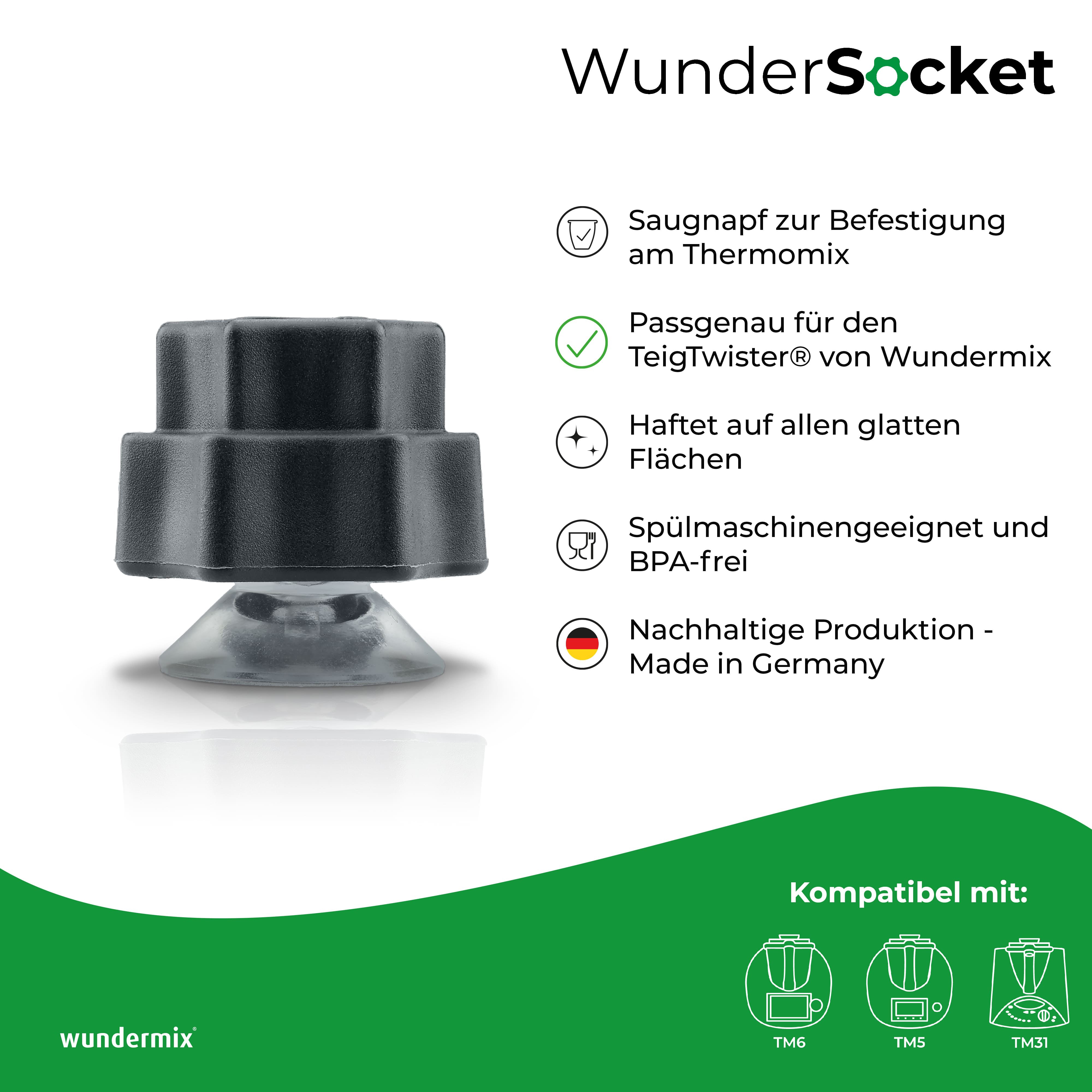 WunderSocket® | Teiglöser-Halterung für Thermomix TM6, TM5