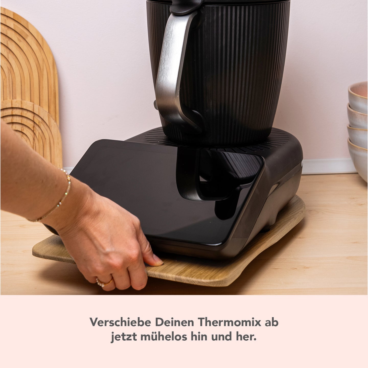 KitchenSlider® H | Premium-Gleitbrett für Thermomix TM7