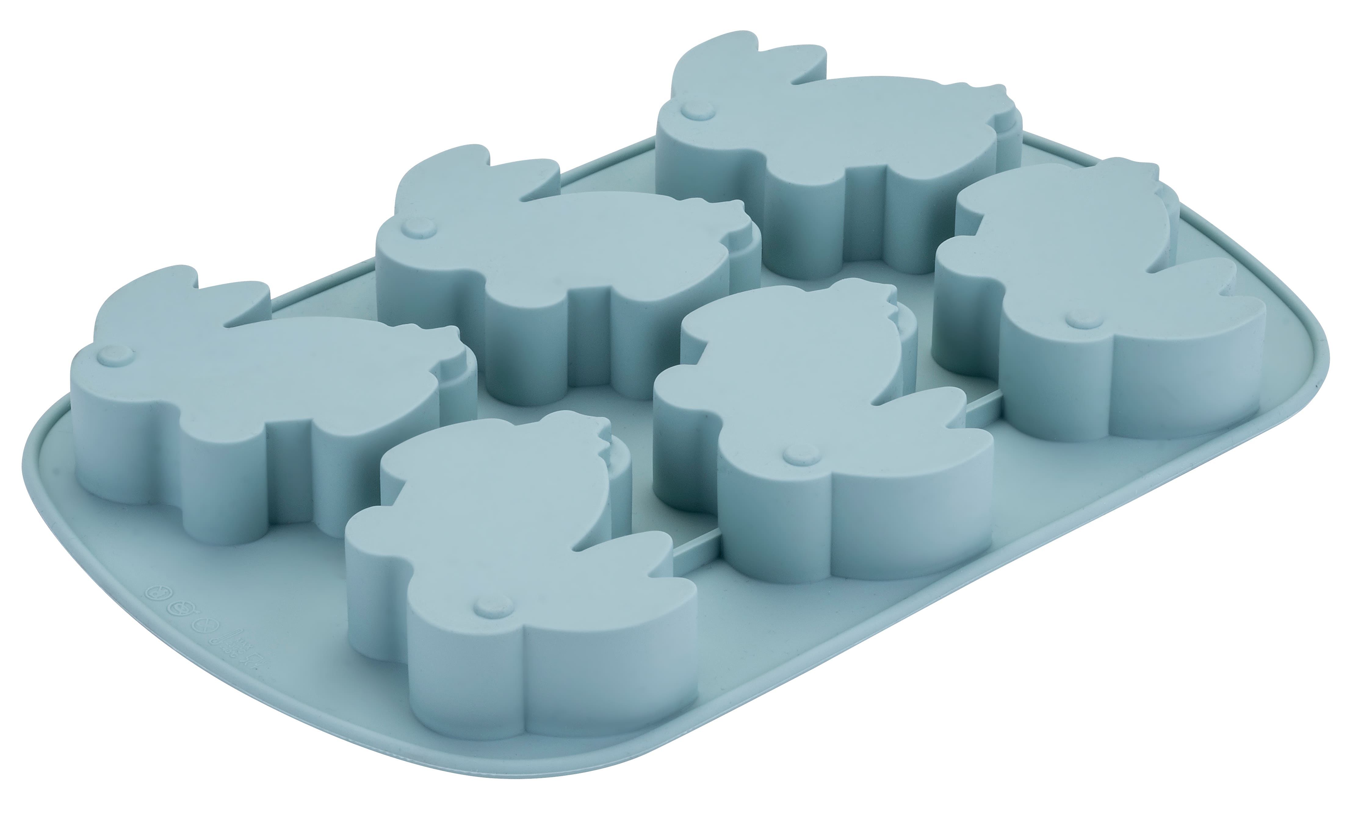 Silikon-Backform "Mini-Häschen" | Für Ostern