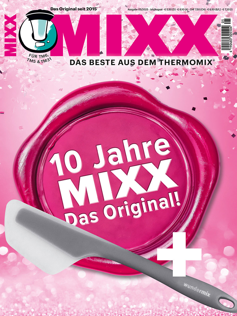 Zeitschrift MIXX Spezial: Jubiläumsausgabe mit Spatel - Ausgabe 05/2025
