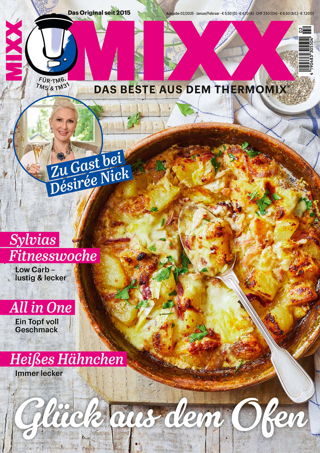 Zeitschrift MIXX - Ausgabe 02/2025 (Januar/Februar)