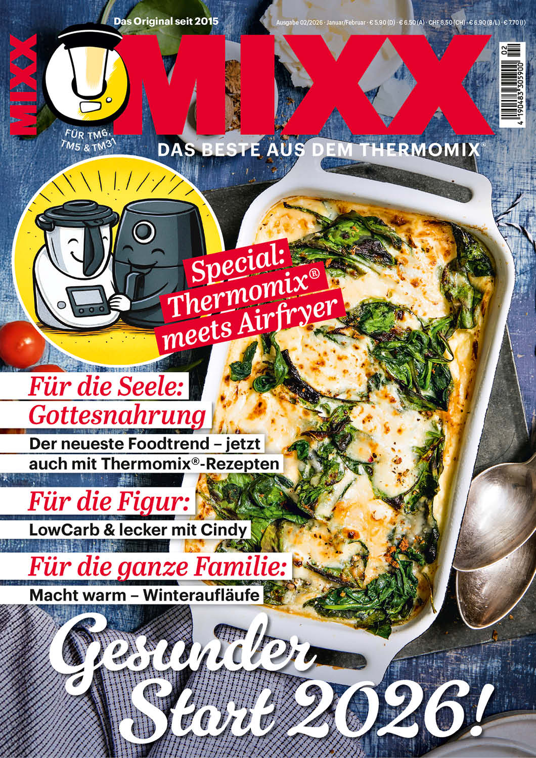 Zeitschrift MIXX - Ausgabe 02/2026 (Januar/Februar)