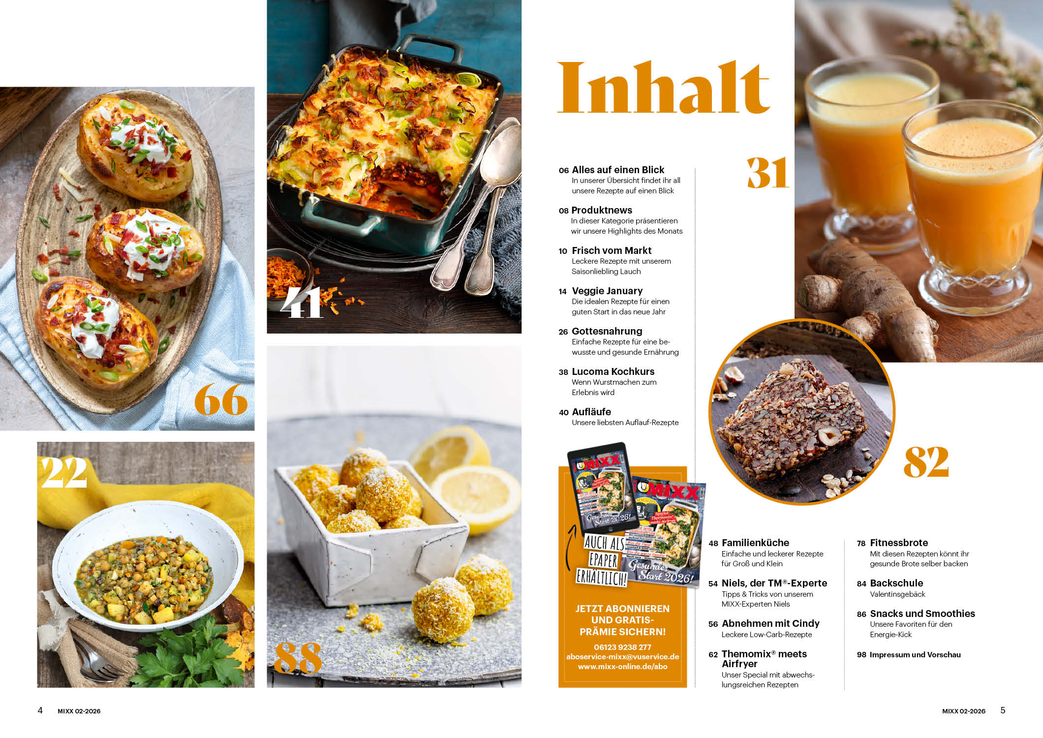 Zeitschrift MIXX - Ausgabe 02/2026 (Januar/Februar)