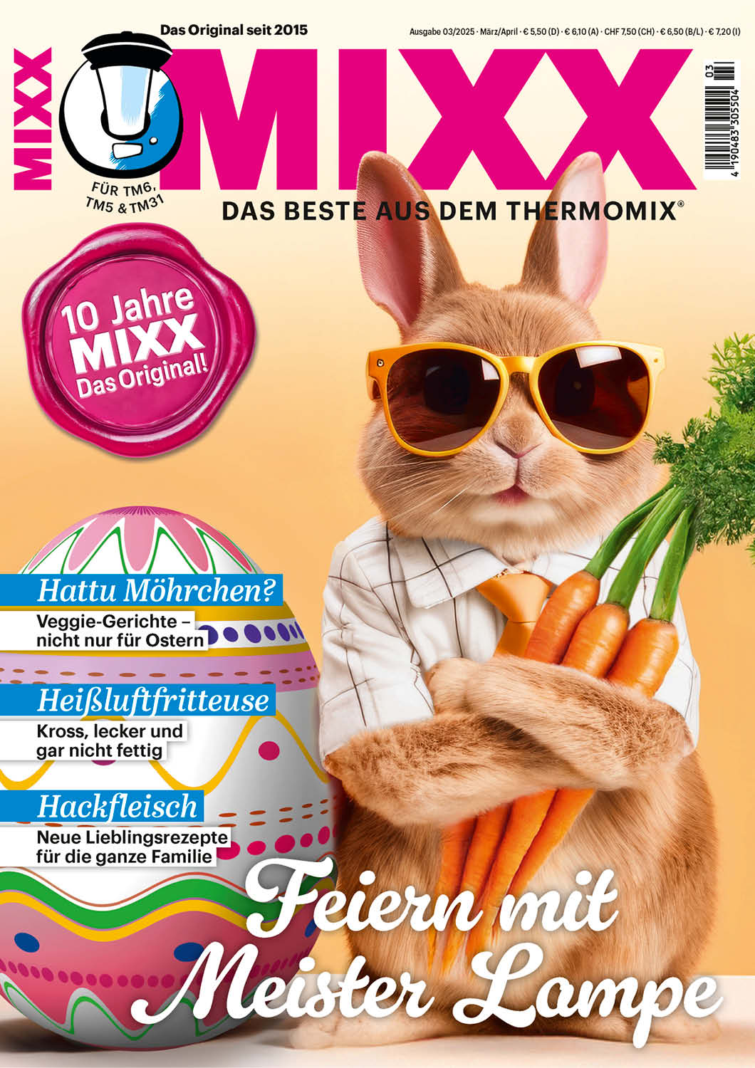 Zeitschrift MIXX - Ausgabe 03/2025 (März/April)