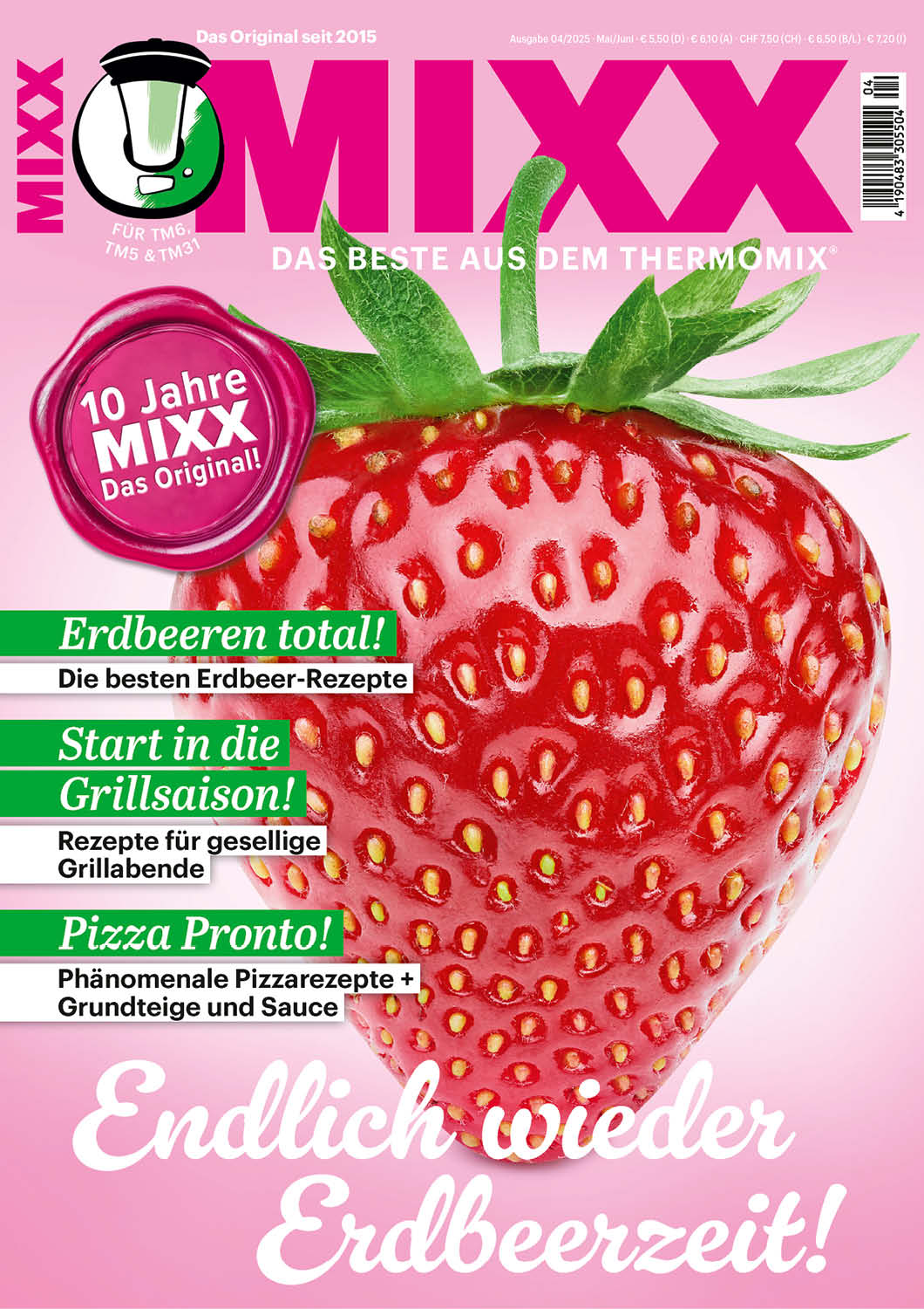 Zeitschrift MIXX - Ausgabe 04/2025 (Mai/Juni)