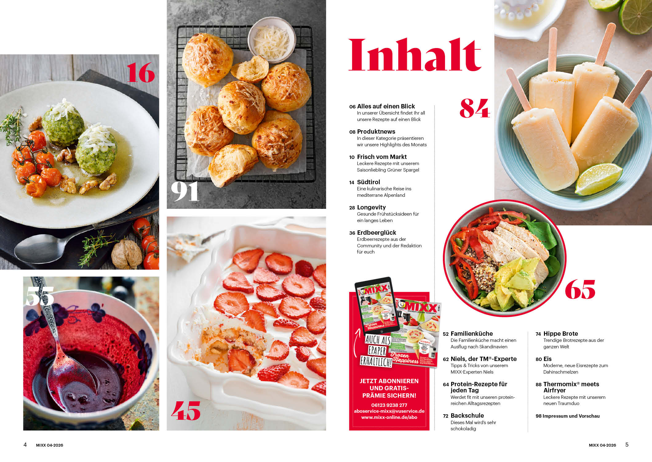 Zeitschrift MIXX - Ausgabe 04/2026 (Mai/Juni)