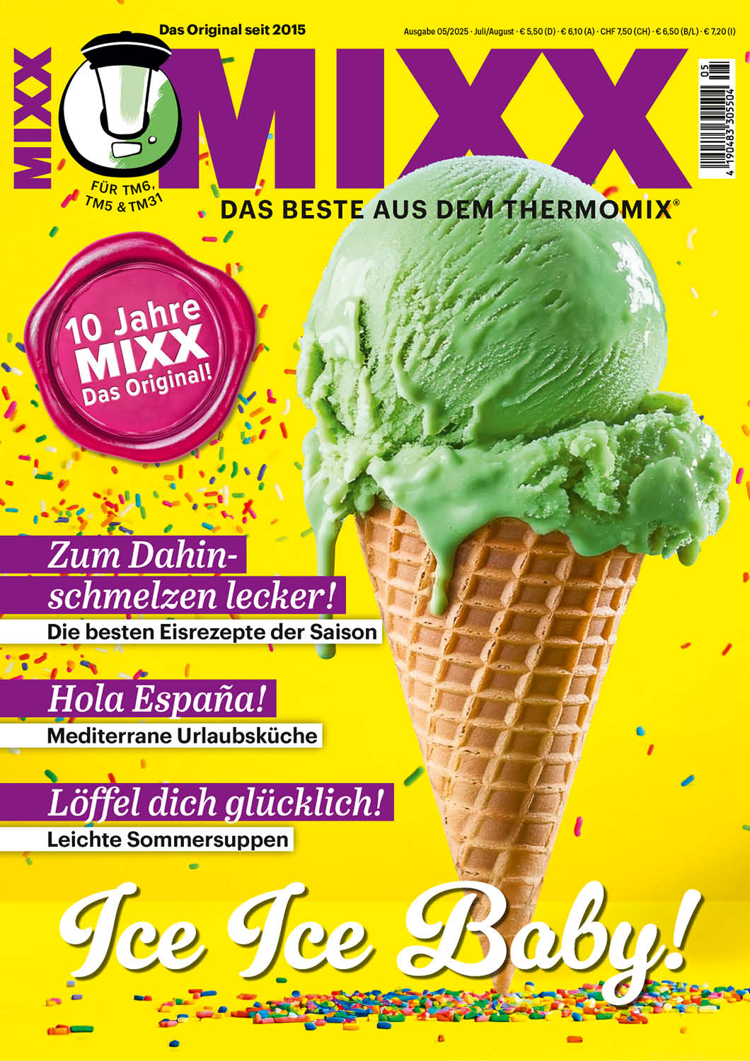 Zeitschrift MIXX - Ausgabe 05/2025 (Juli/August)