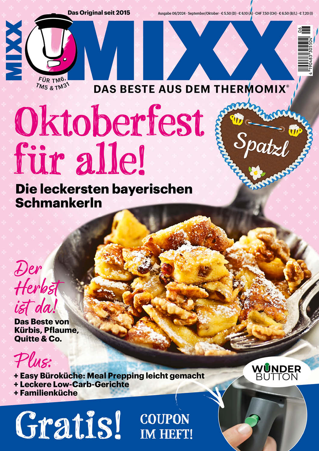 Zeitschrift MIXX - Ausgabe 06/2024 (September/Oktober)