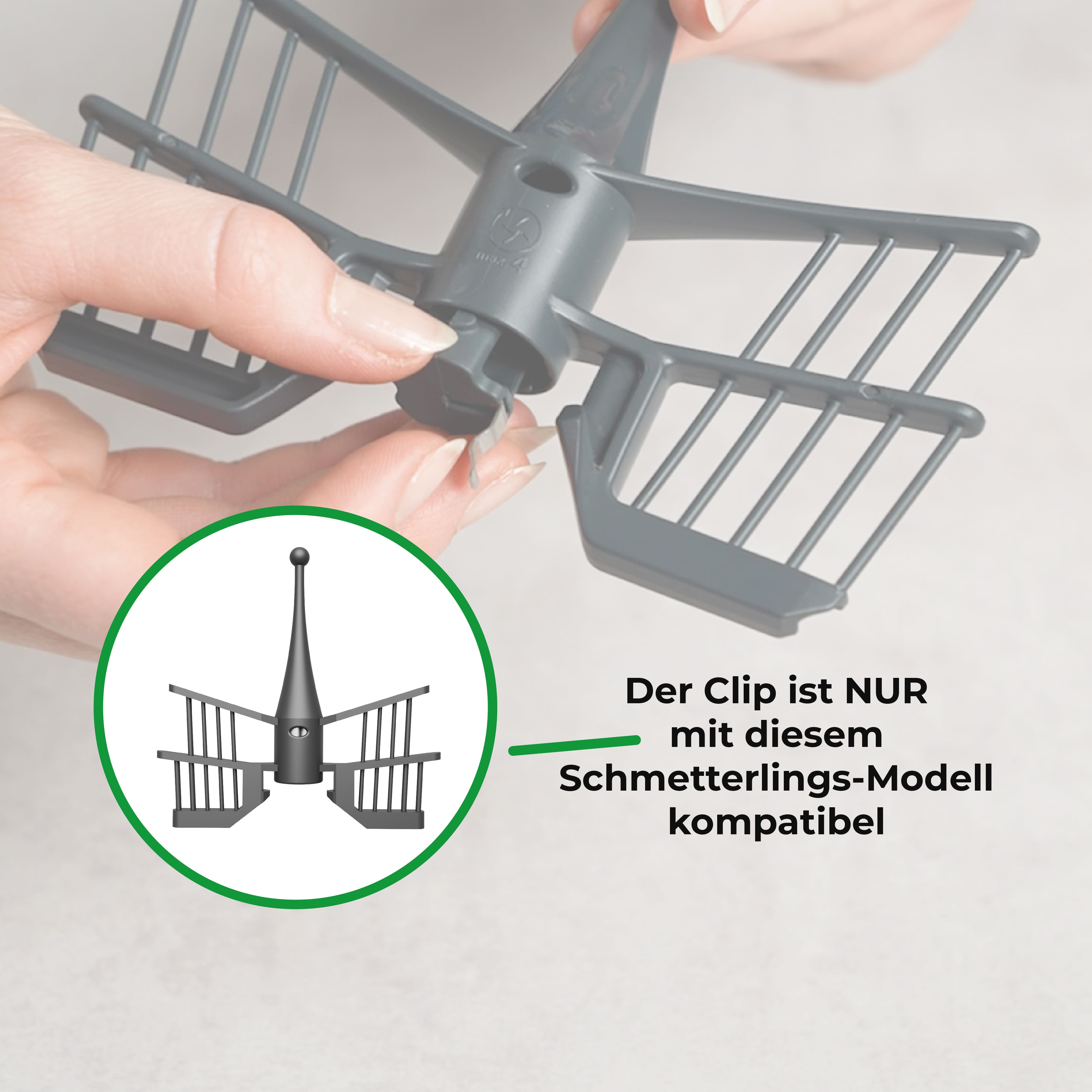 Schmetterlingsclip für Thermomix