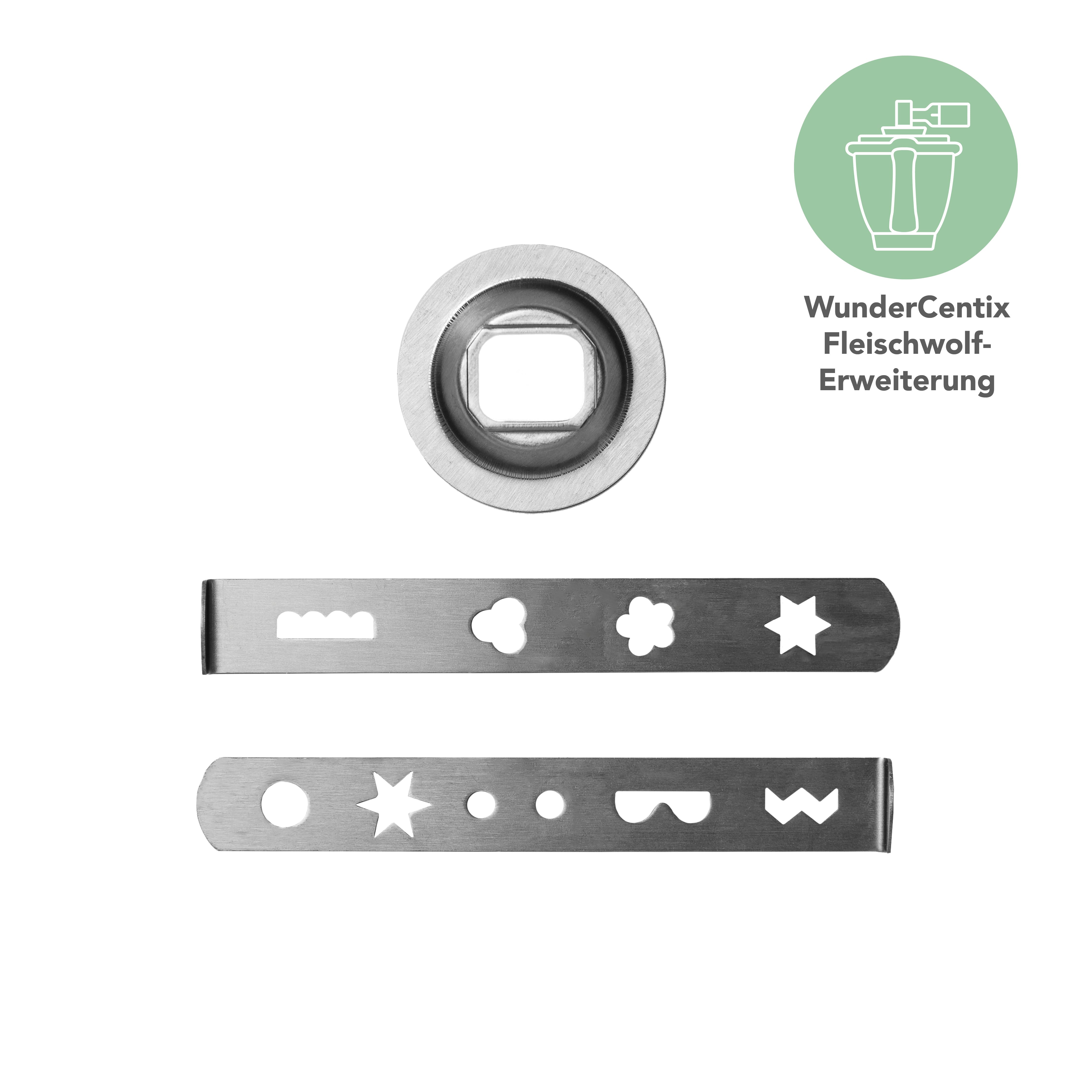 Spritzgebäck-Erweiterung für WunderCentix® Fleischwolf-Aufsatz