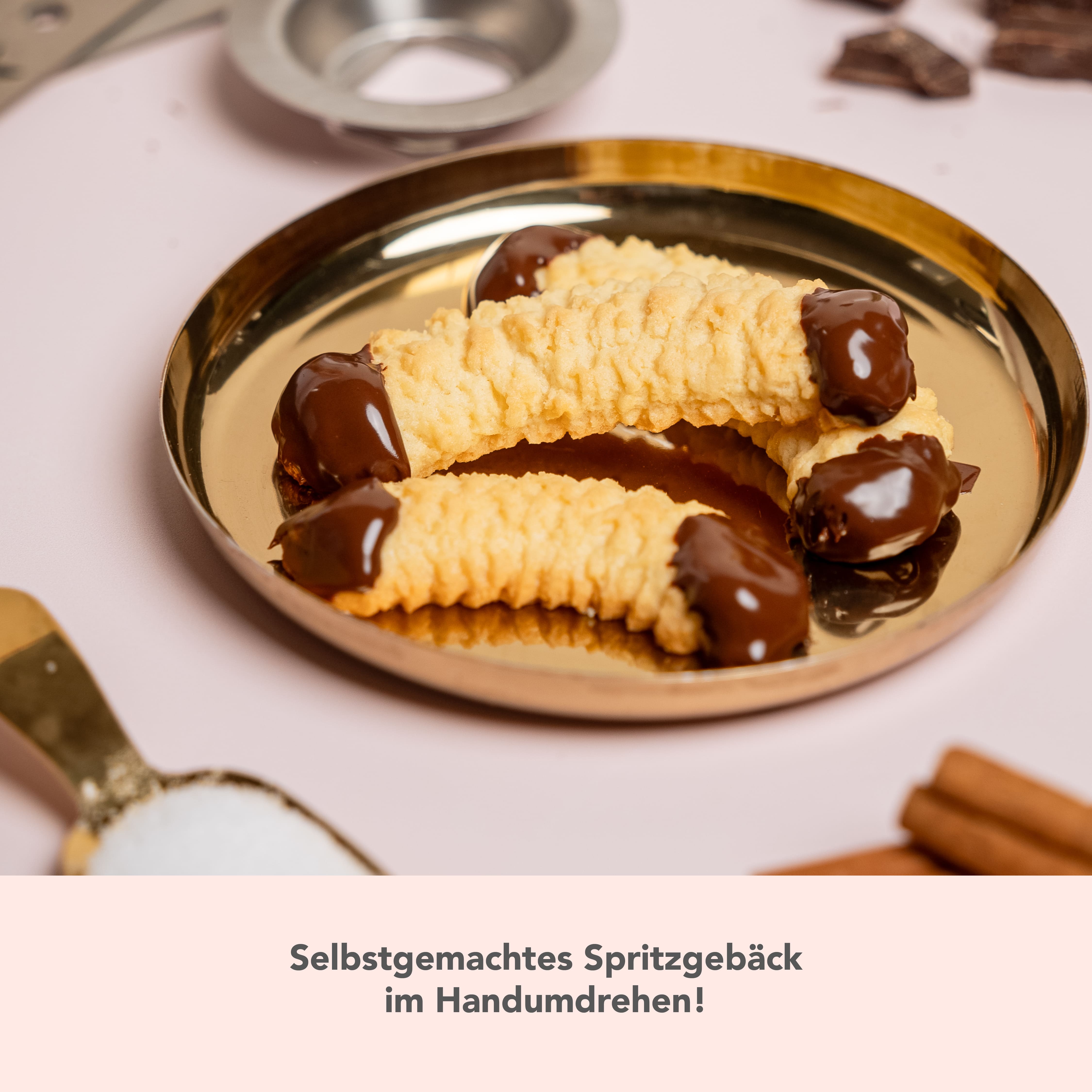 Spritzgebäck-Erweiterung für WunderCentix® Fleischwolf-Aufsatz