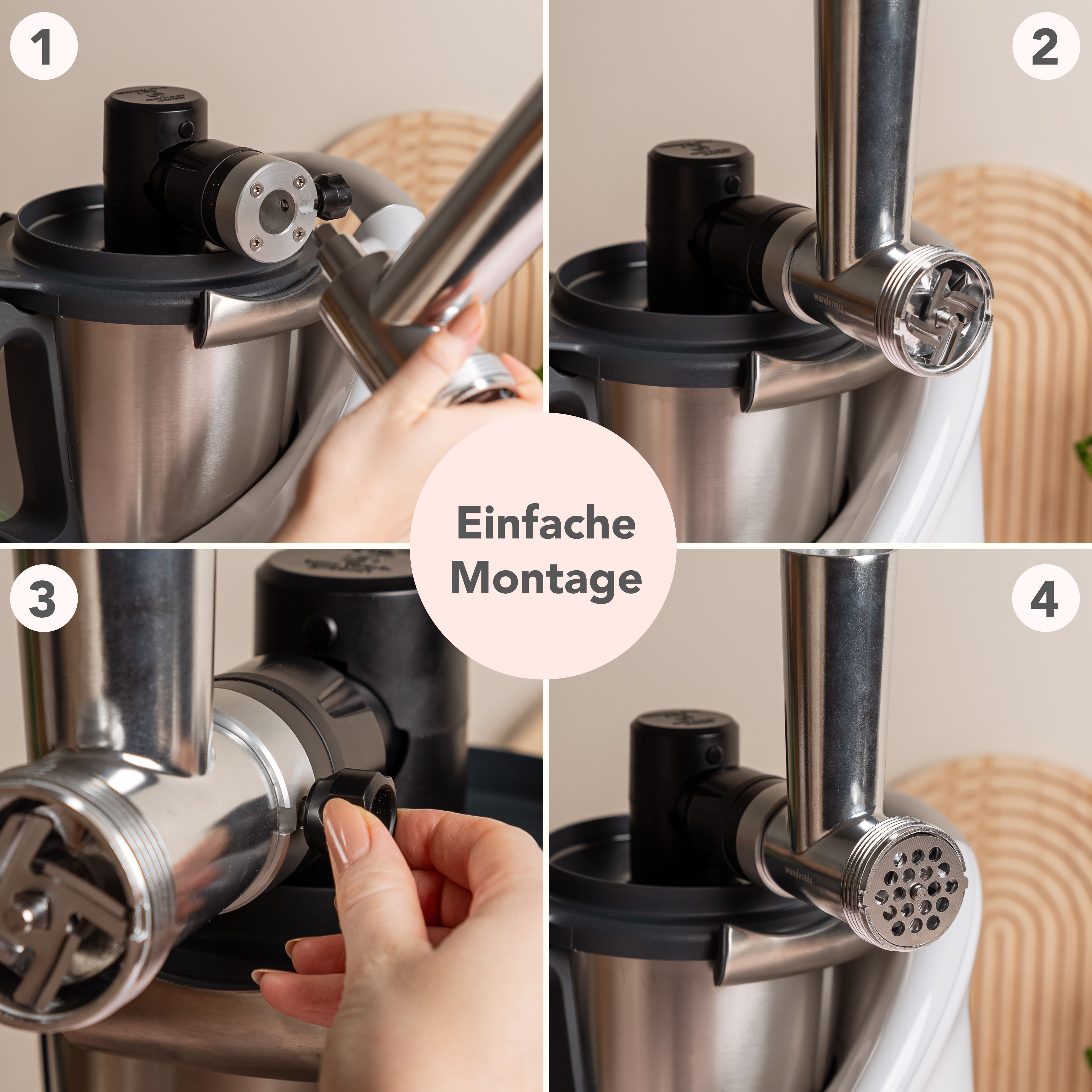 Spritzgebäck-Erweiterung für WunderCentix® Fleischwolf-Aufsatz