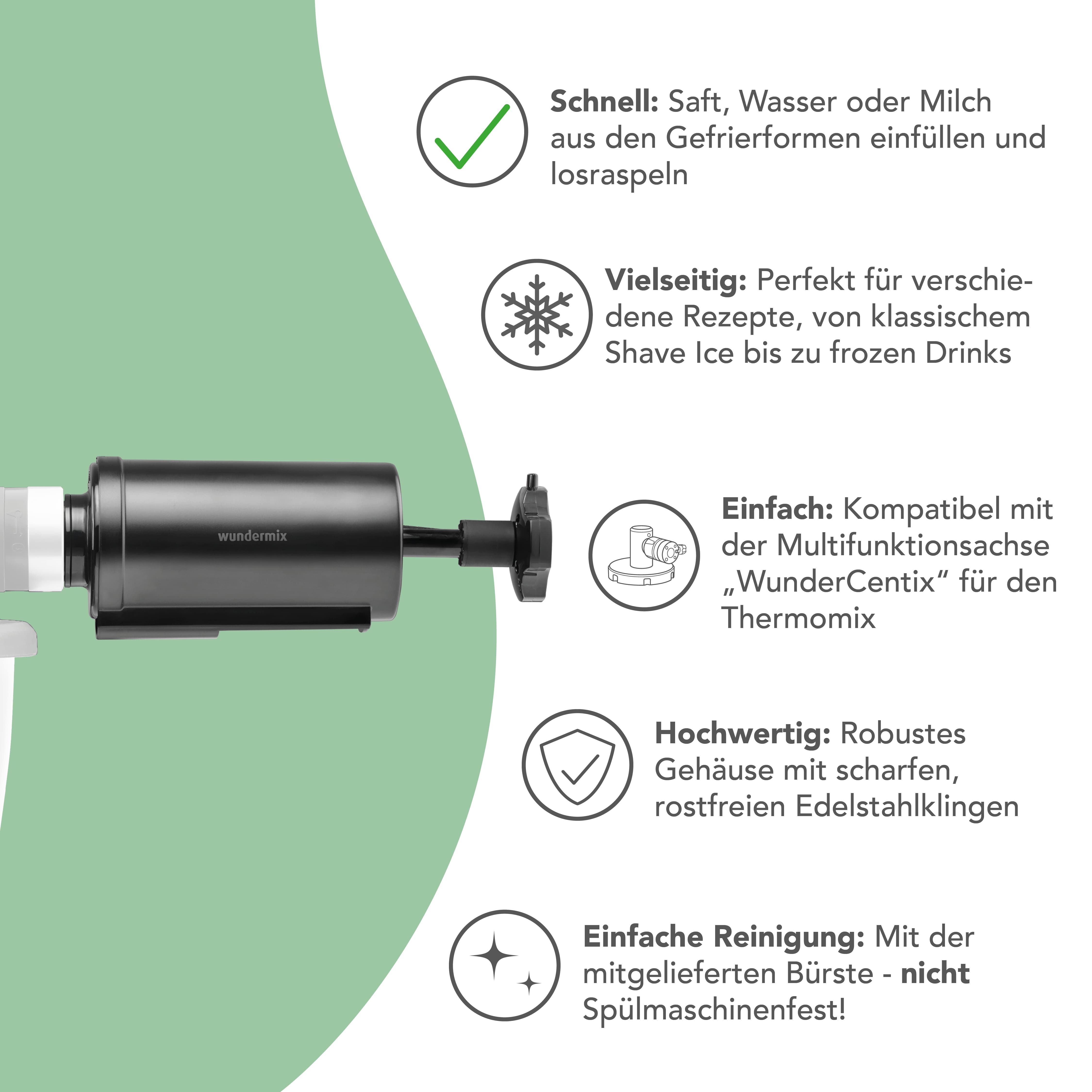 WunderCentix® | Starter-Set "Shave Ice" für TM6, TM5