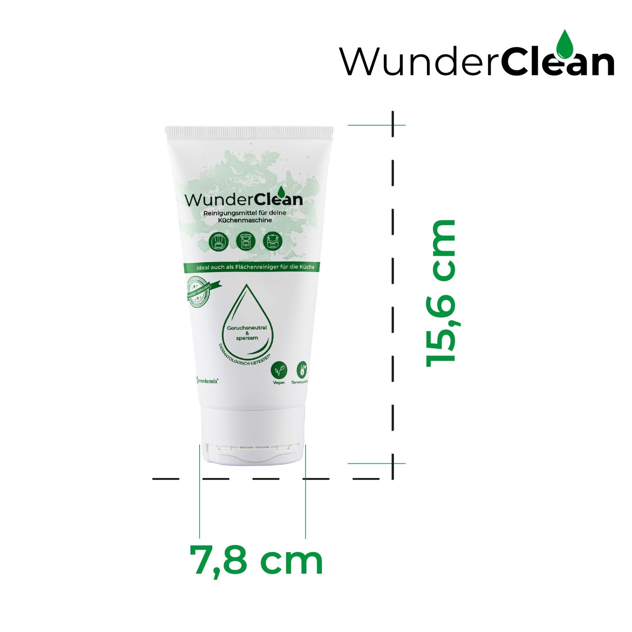 WunderClean Reiniger | Ökologisches Reinigungsmittel in der Tube | 150g