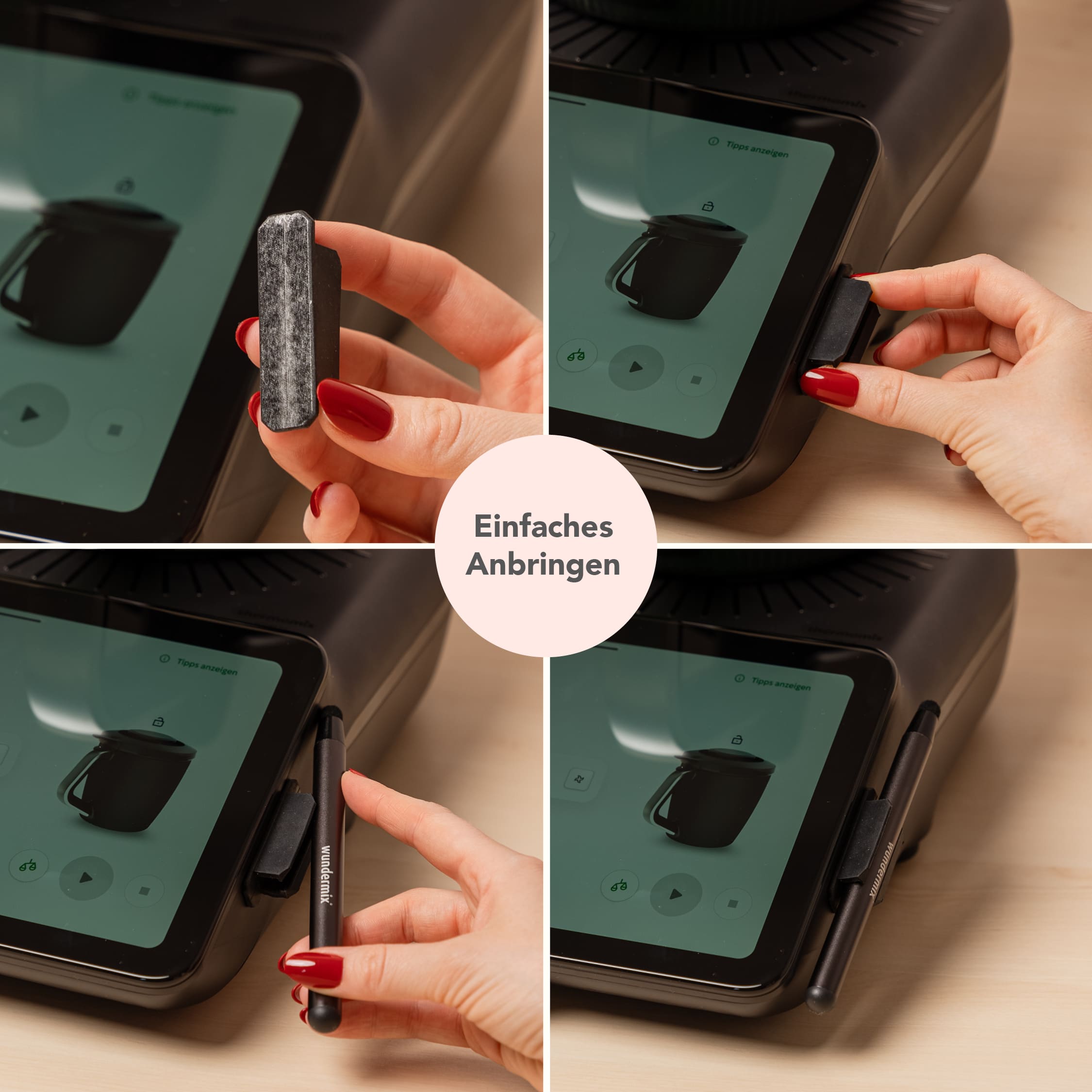 WunderScreen TouchPen Displaystift für TM7, TM6, TM5, Monsieur Cuisine, Cookit