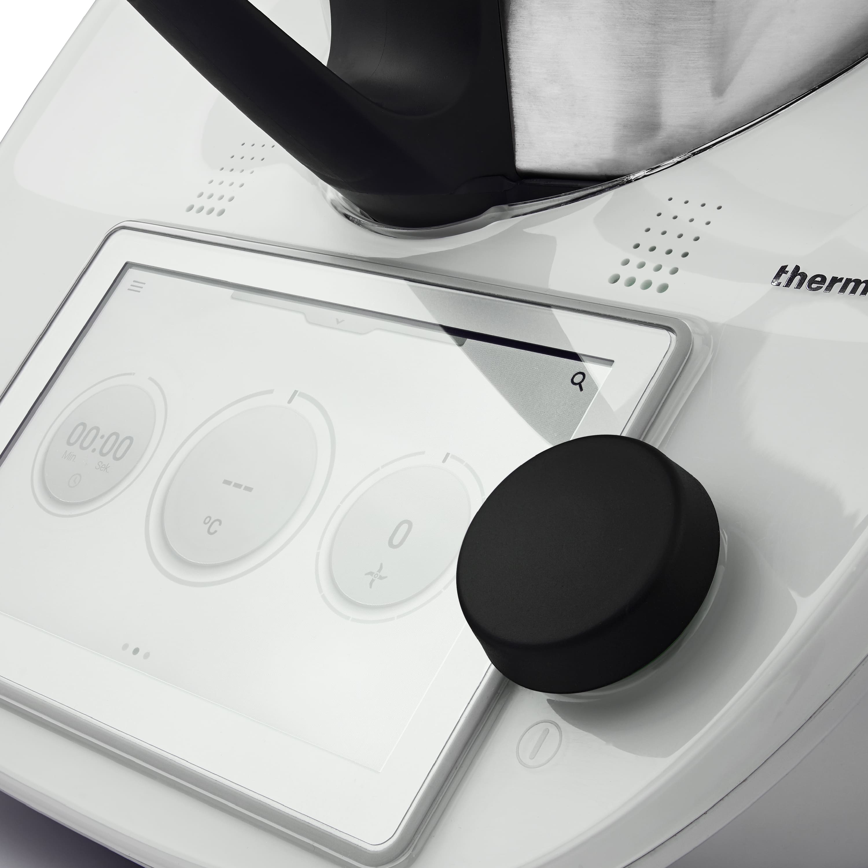 WunderWrap | Drehknopfabdeckung für TM6, TM Friend | 2er-Set | schwarz