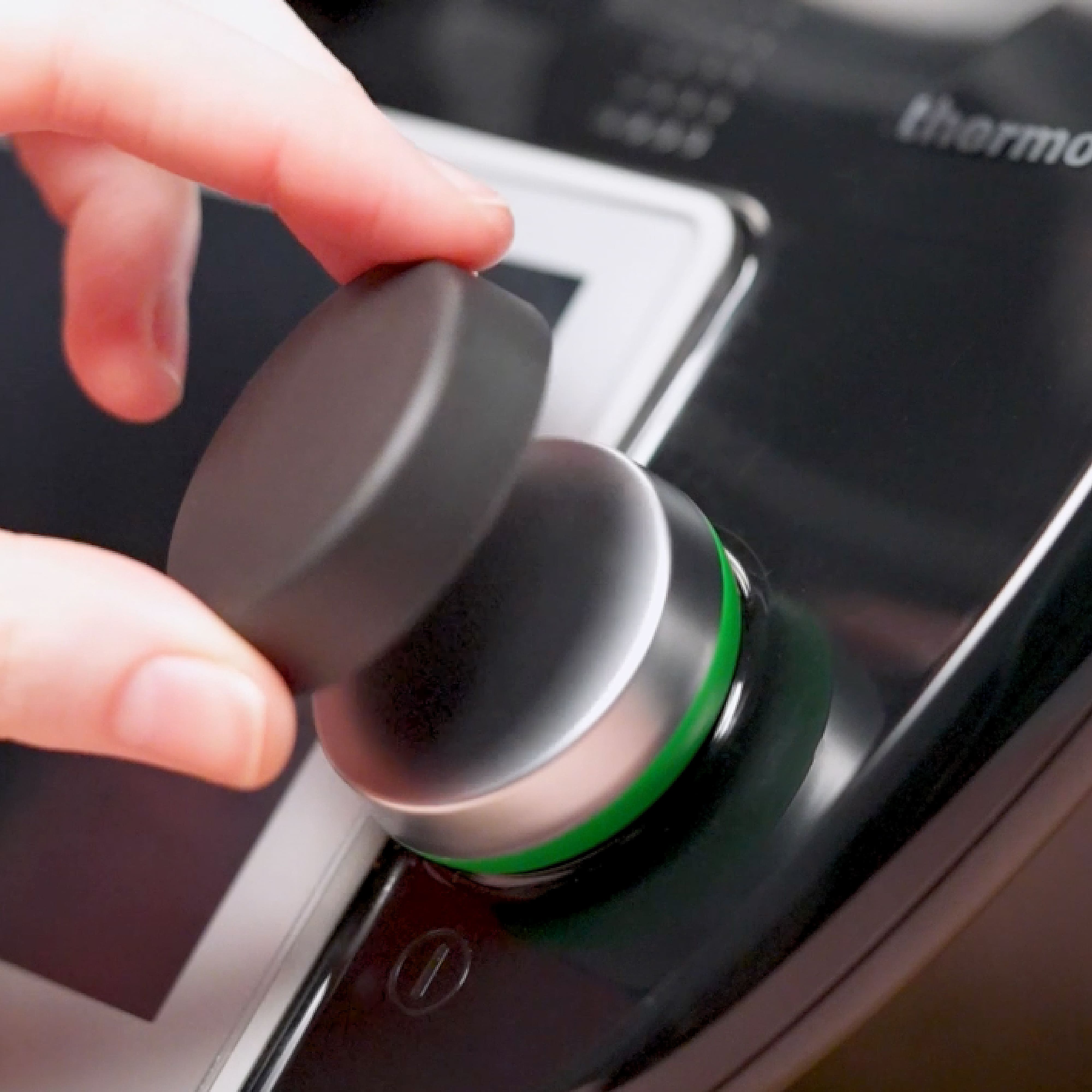 WunderWrap | Drehknopfabdeckung für TM6, TM Friend | 2er-Set | schwarz