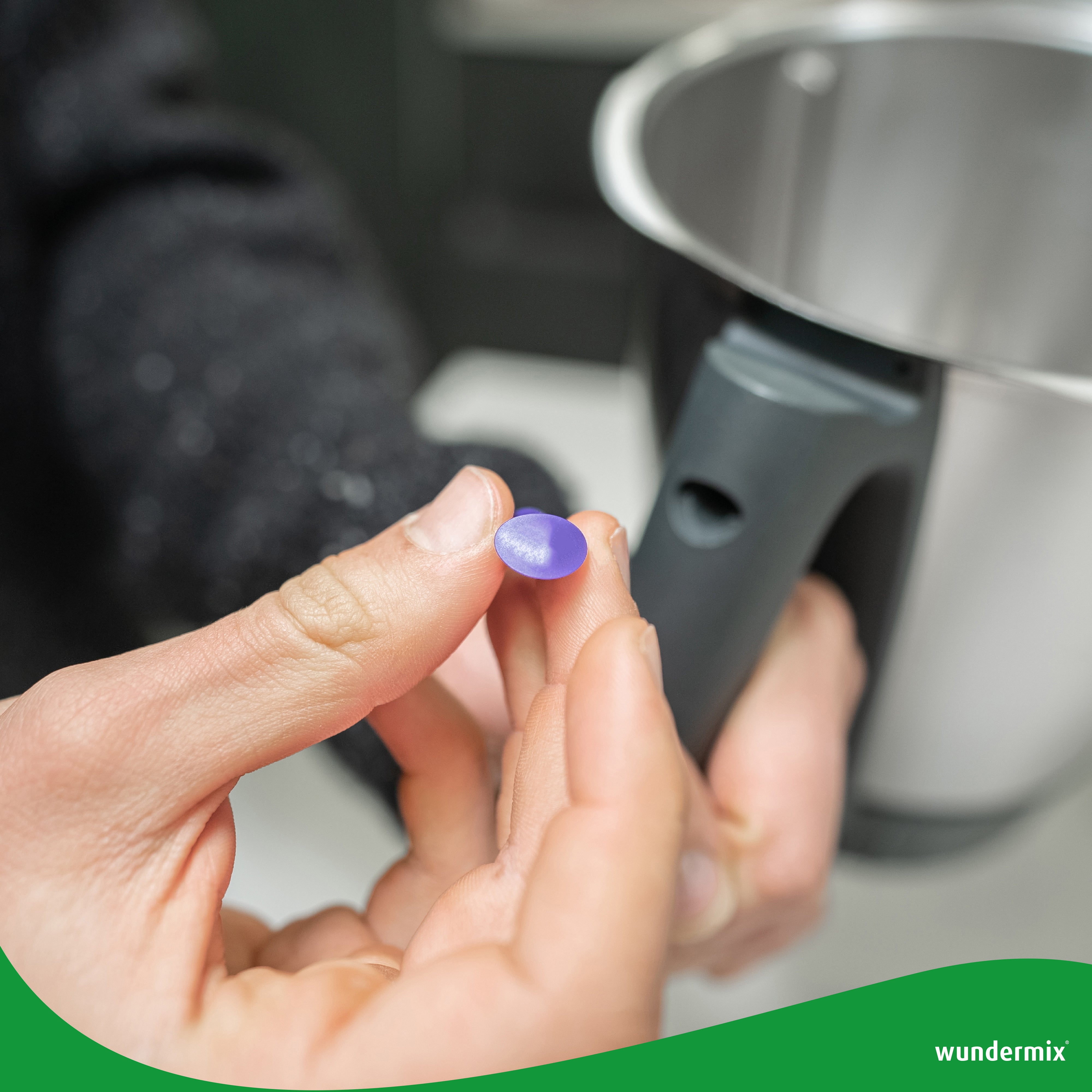 WunderButton® | Verschlussstöpsel für Mixtopf-Griff | passend für TM6, TM5 und TM Friend