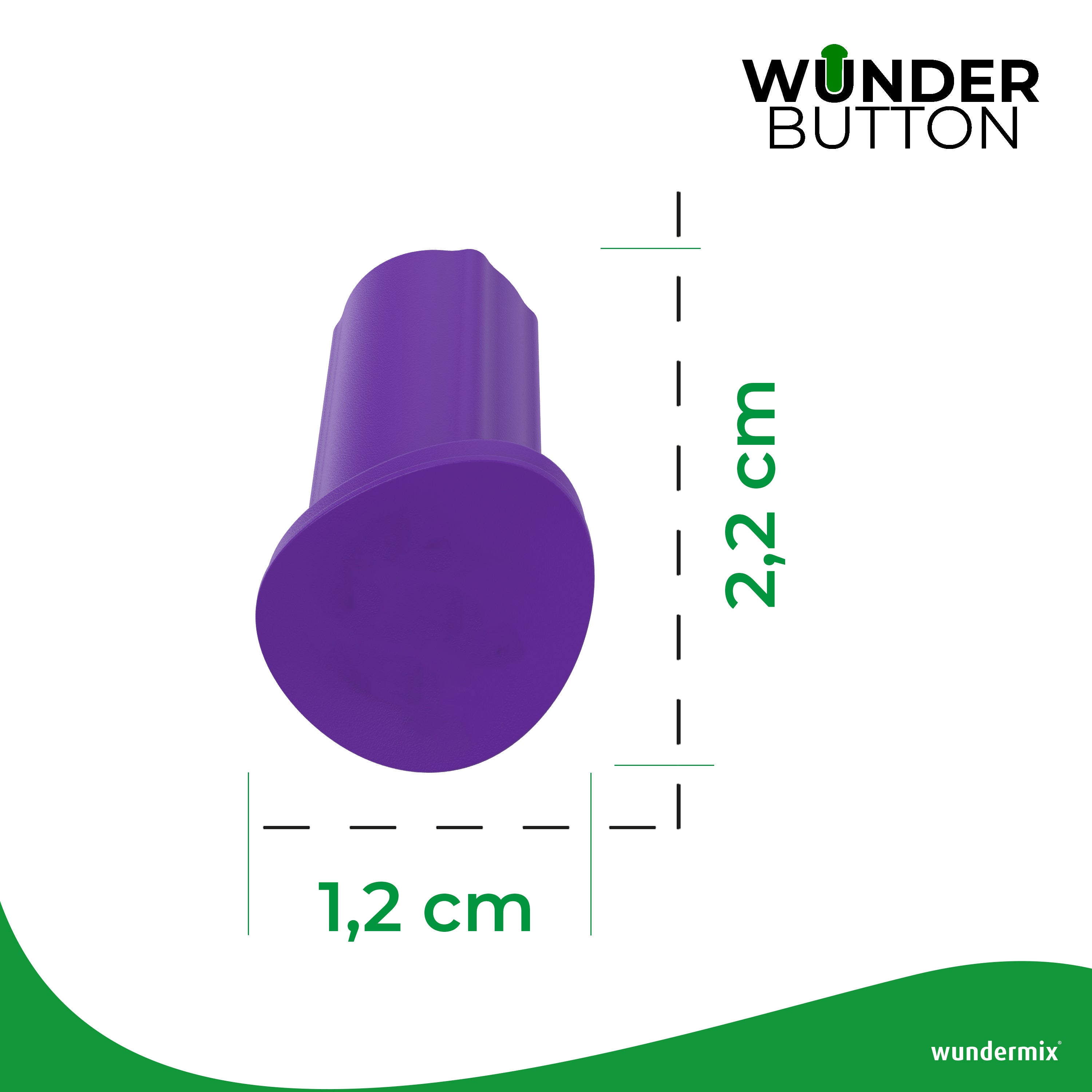 WunderButton® | Verschlussstöpsel für Mixtopf-Griff | passend für TM6, TM5 und TM Friend