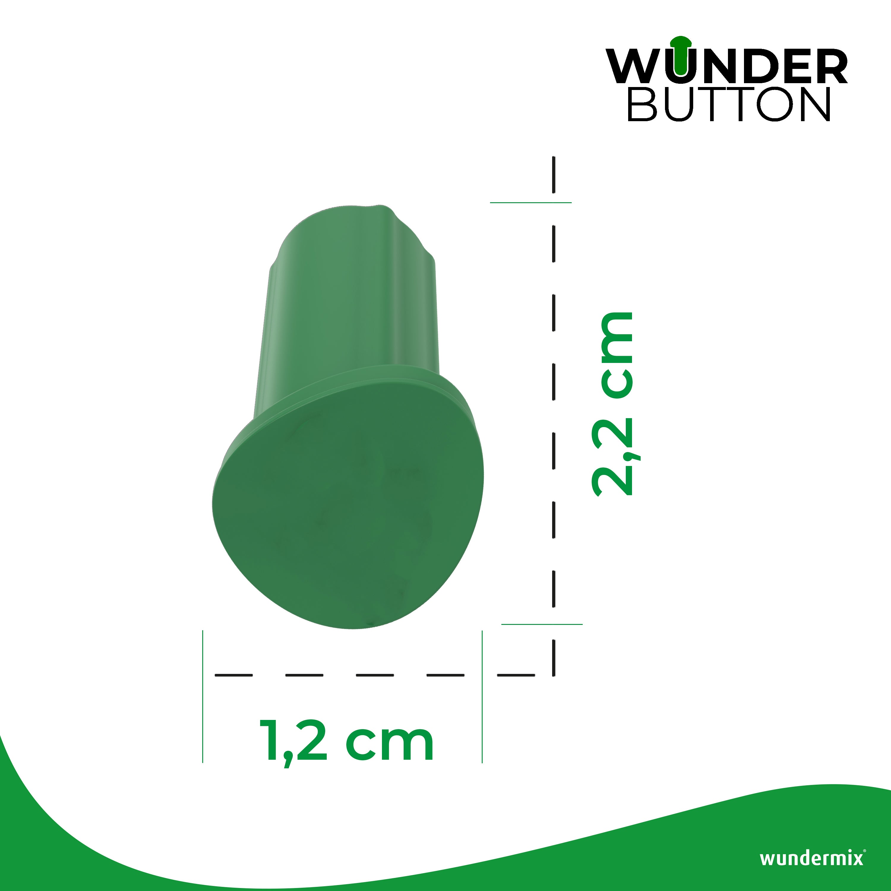 WunderButton® | Verschlussstöpsel für Mixtopf-Griff | passend für TM6, TM5 und TM Friend