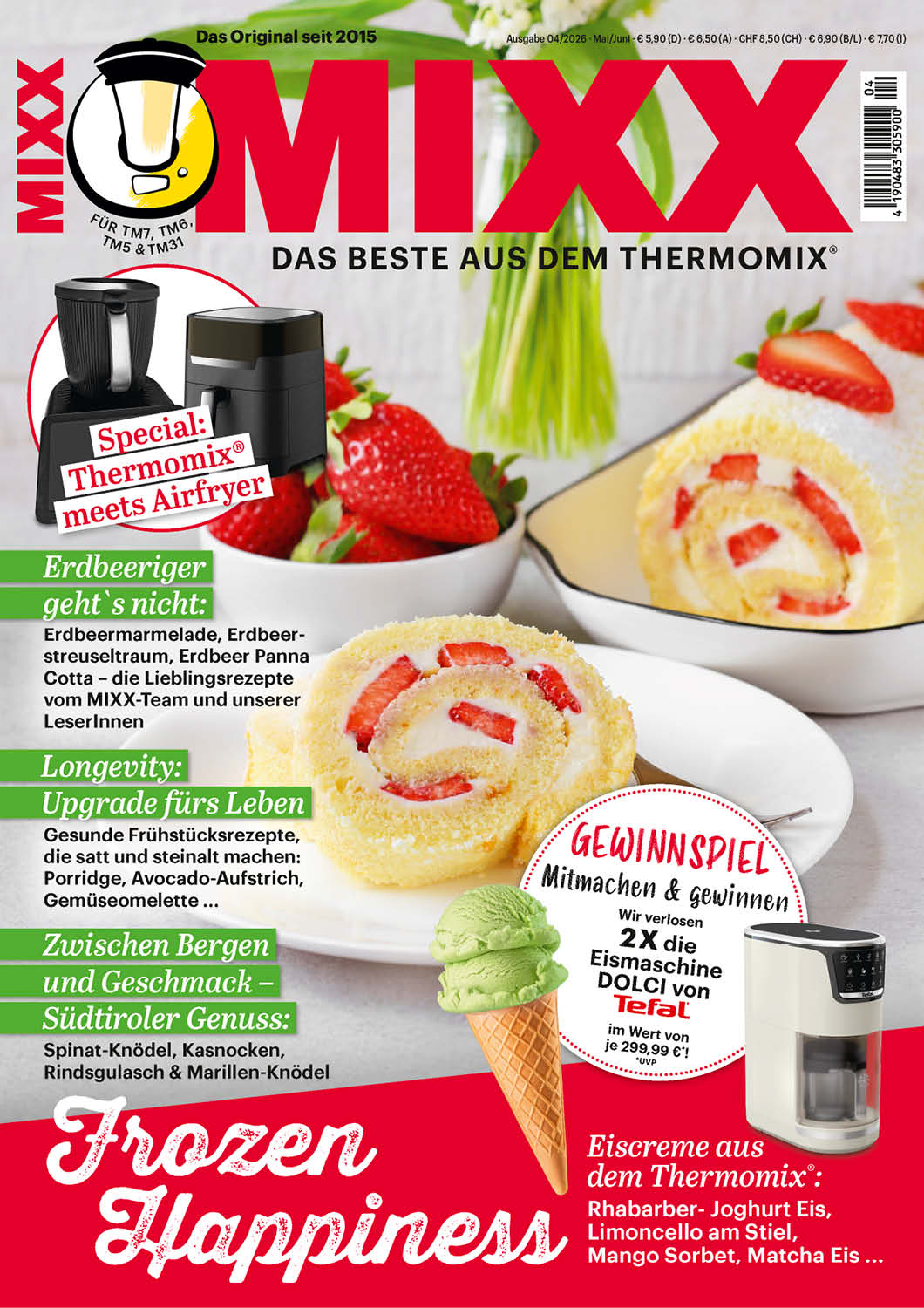 Zeitschrift MIXX - Ausgabe 04/2026 (Mai/Juni)