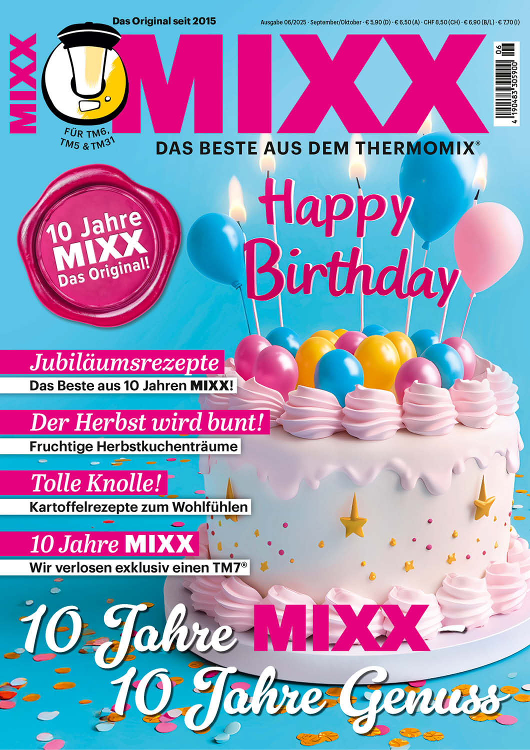 Zeitschrift MIXX Spezial: Jubiläumsausgabe - Ausgabe 06/2025
