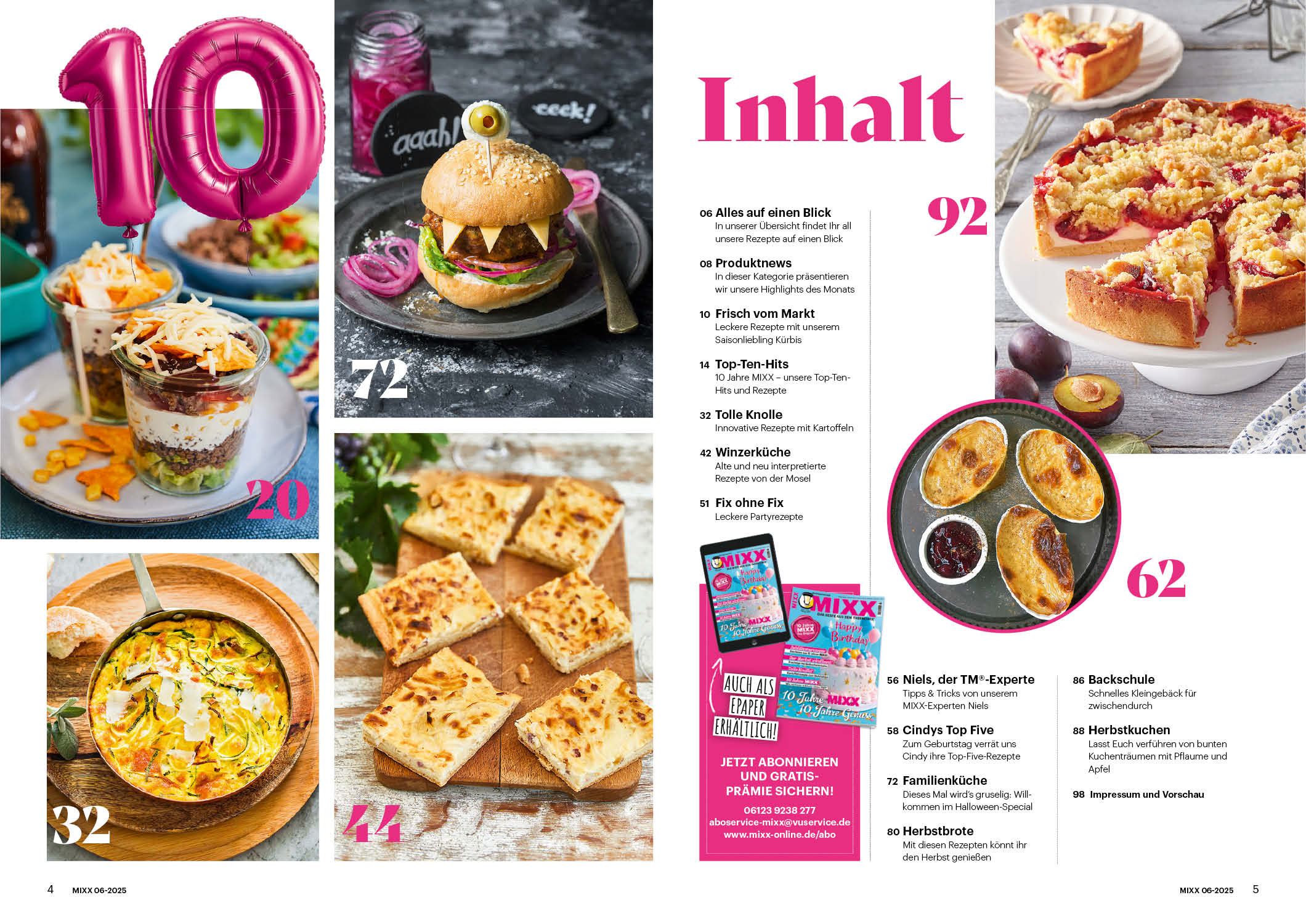 Zeitschrift MIXX Spezial: Jubiläumsausgabe mit Spatel - Ausgabe 06/2025