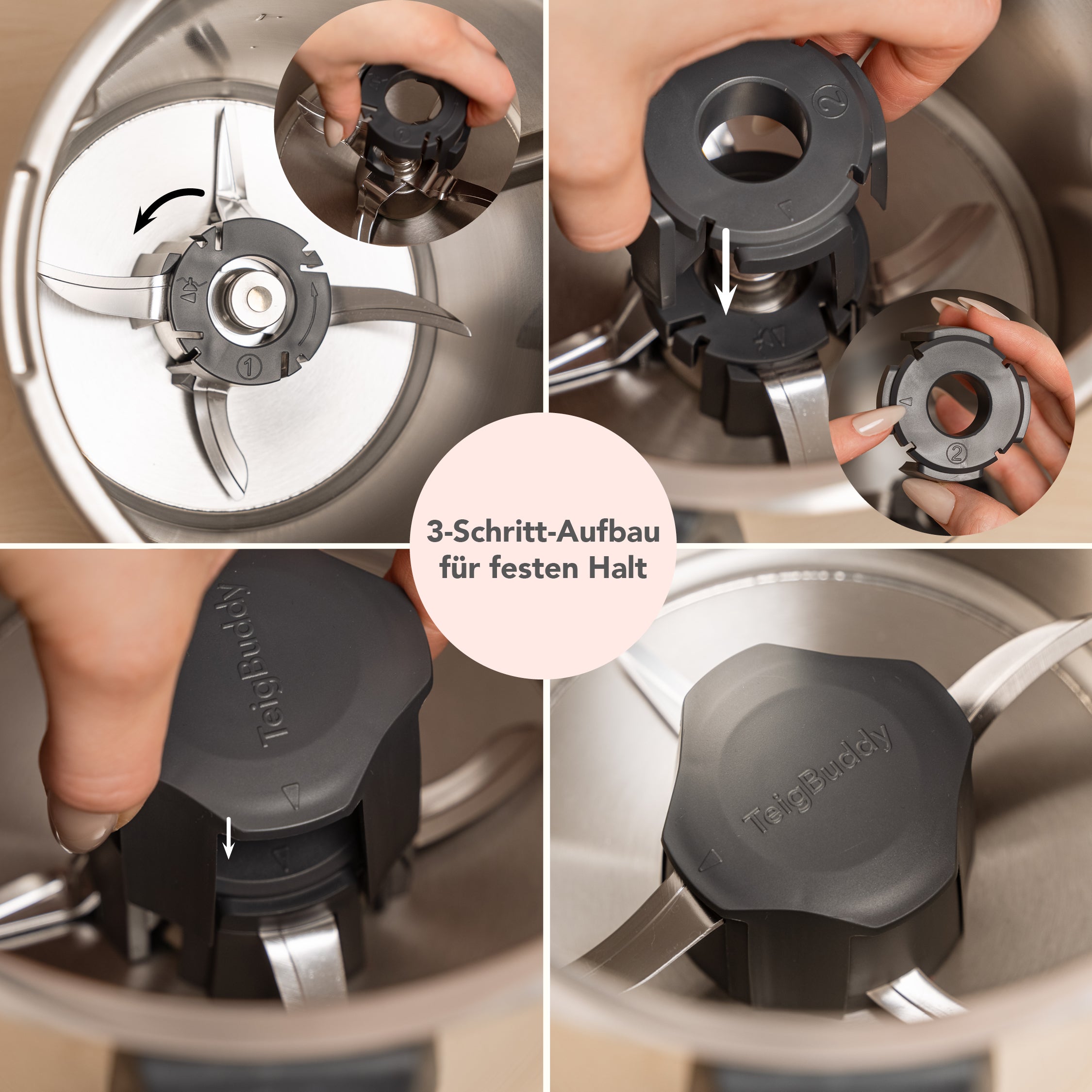 TeigBuddy | Messerschutz für den Thermomix TM7, TM6, TM5