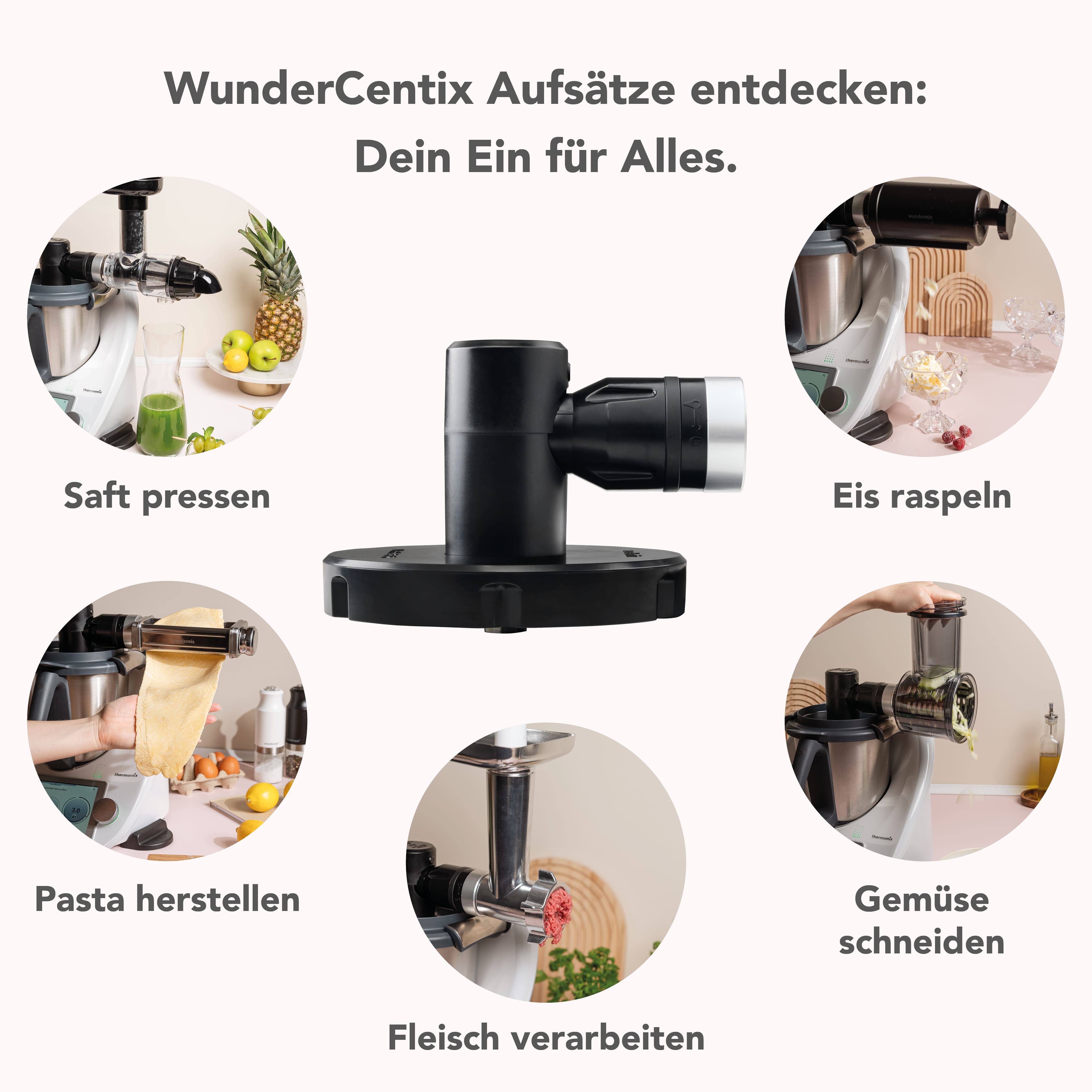 WunderCentix® | Starter-Set "Slow Juicer" für TM6, TM5
