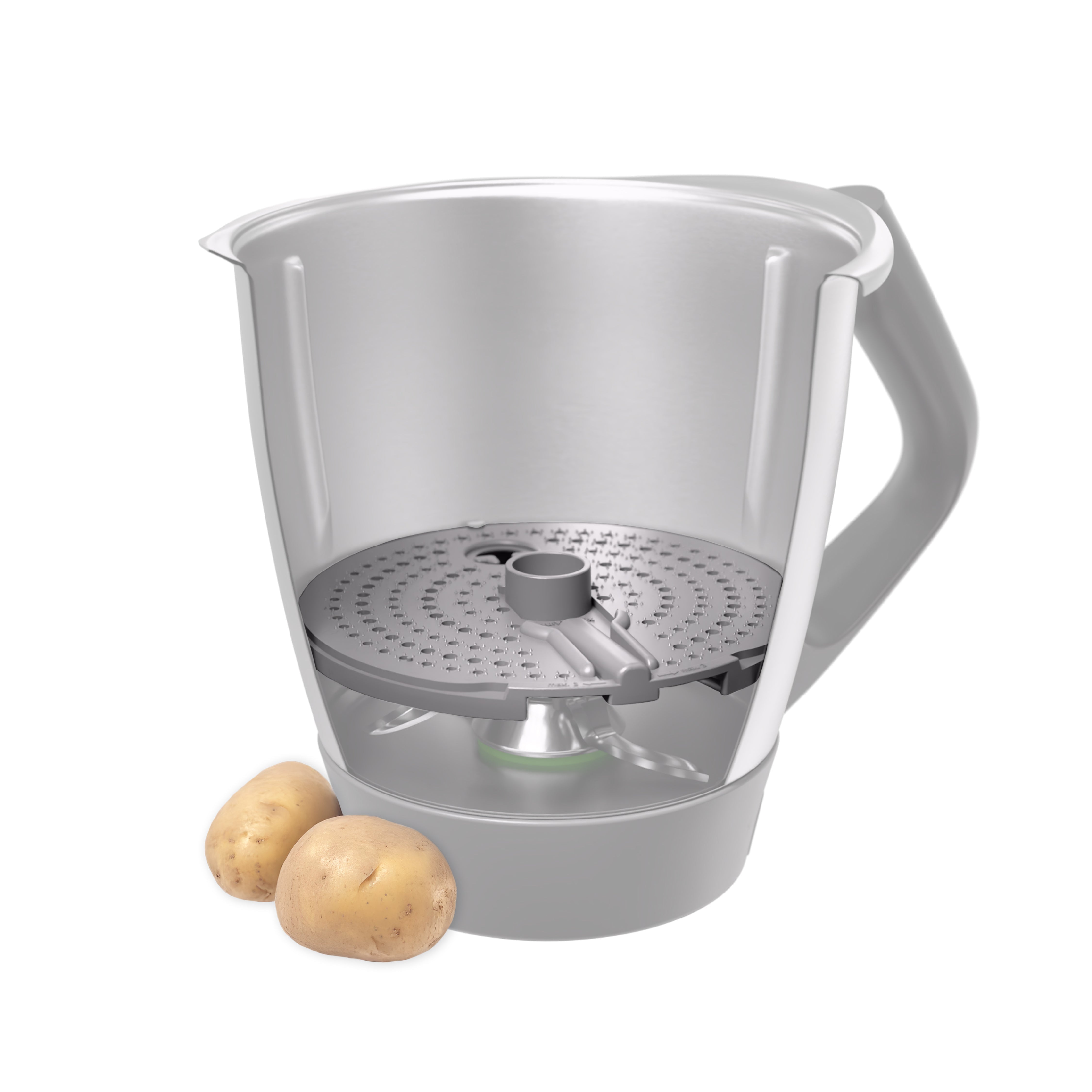 WunderPeeler® | V2 | Kartoffelschäler-Aufsatz für Thermomix TM7, TM6, TM5, TM31