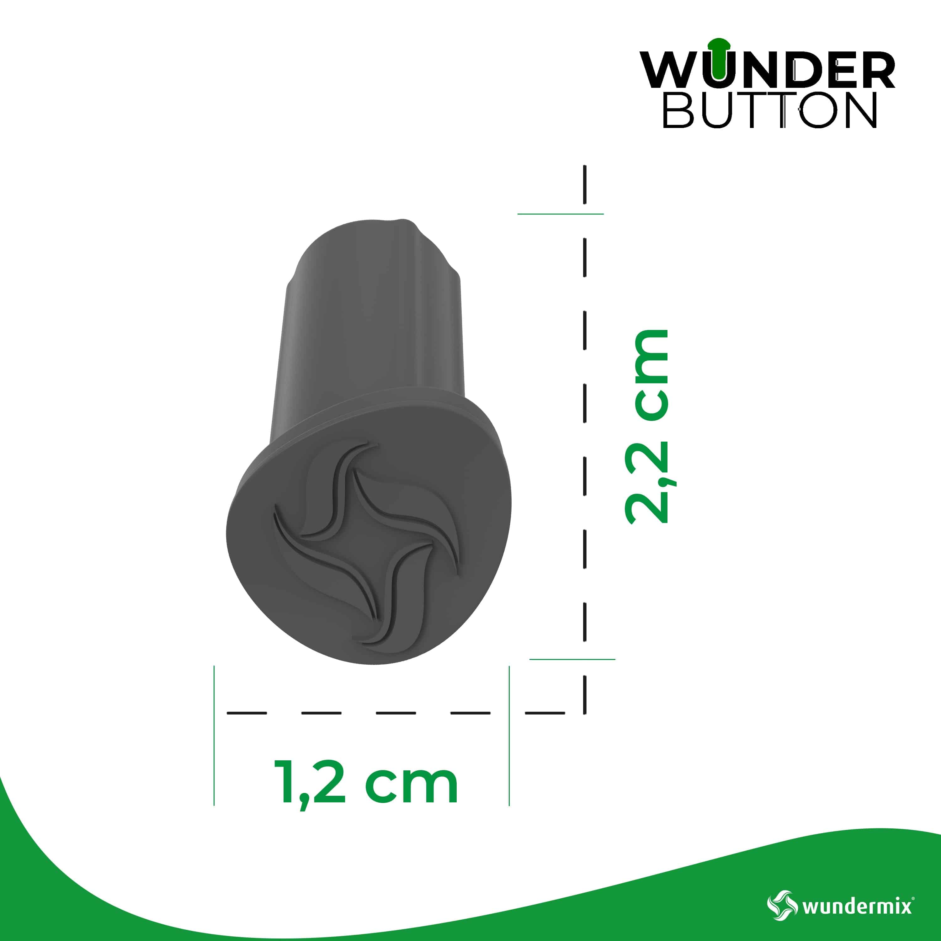 WunderButton | Verschlussstöpsel für Mixtopf-Griff | TM6, TM5 und 